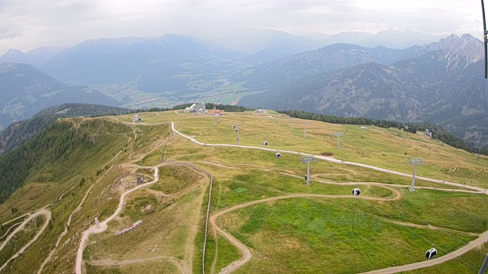 Sommet du Kronplatz | vue sur Valdaora – Olang