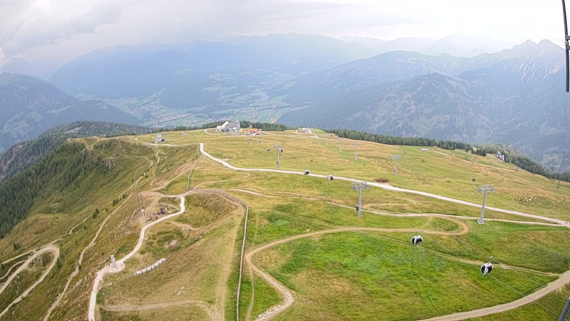 Sommet du Kronplatz | vue sur Valdaora – Olang