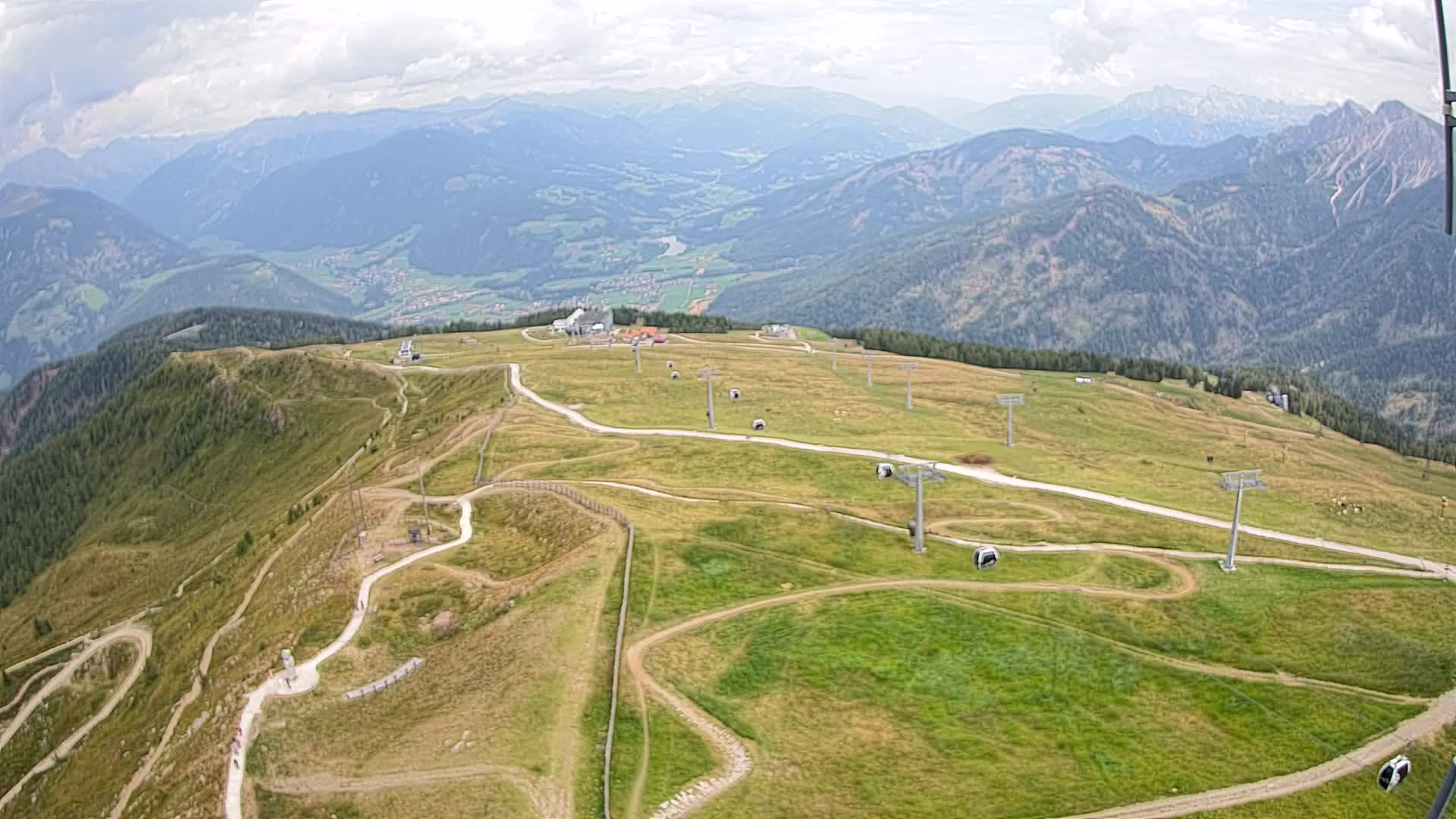 Kronplatz vrh | pogled na Valdaora – Olang