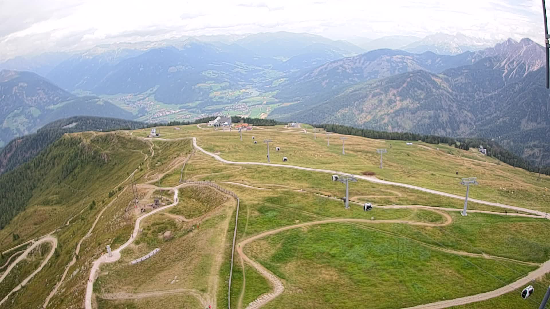 Sommet du Kronplatz | vue sur Valdaora – Olang