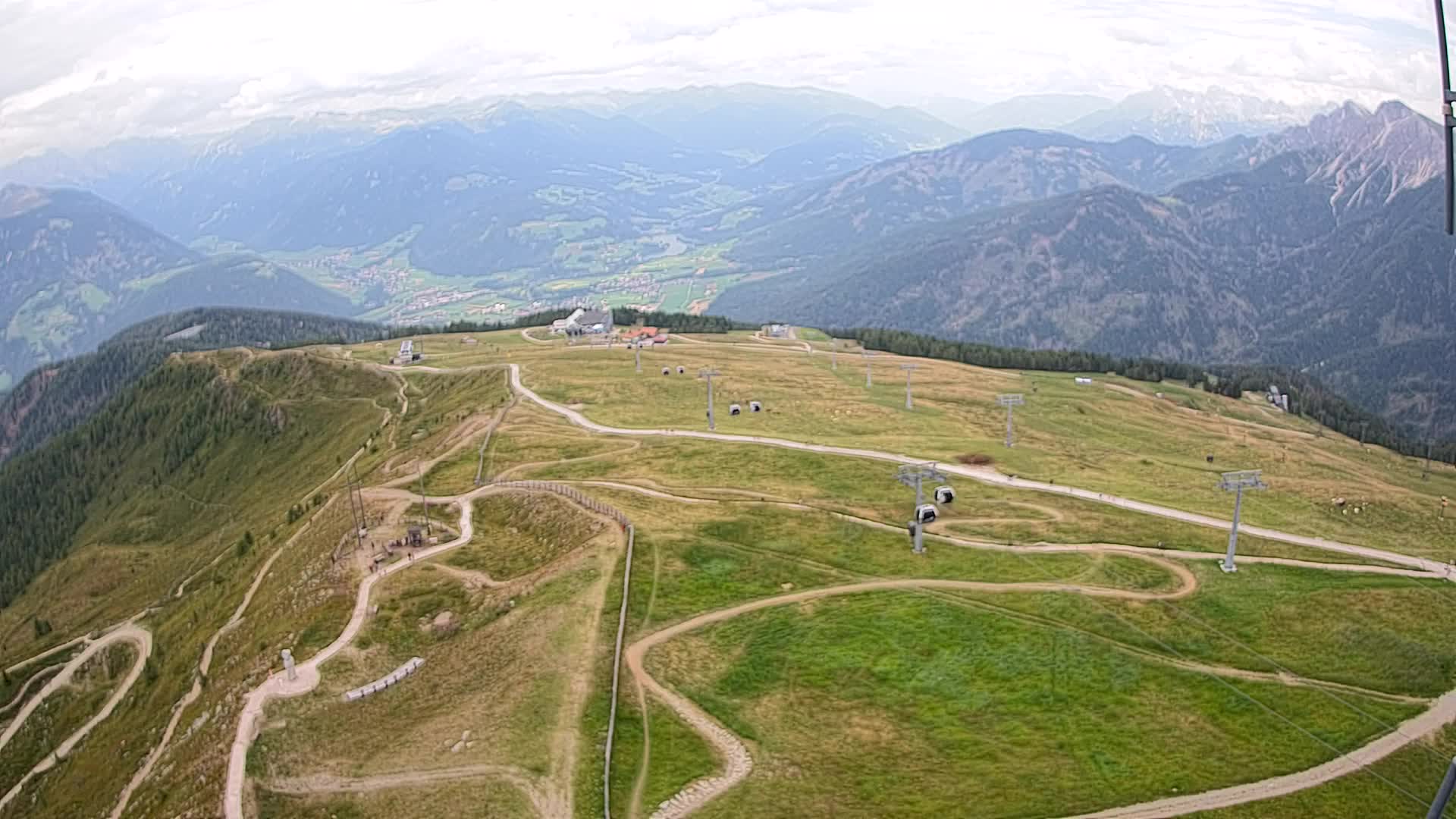 Sommet du Kronplatz | vue sur Valdaora – Olang