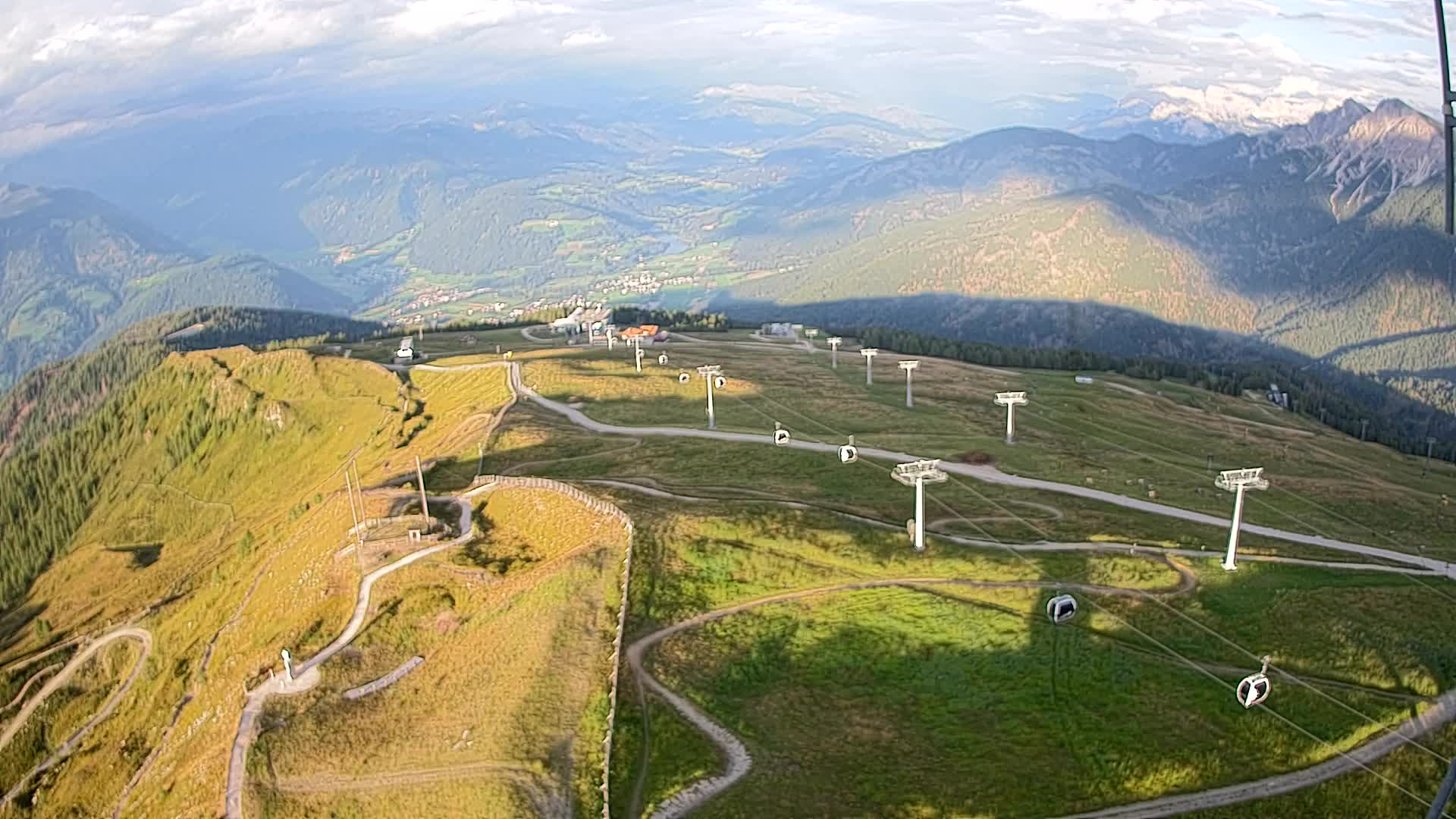 Kronplatz vrh | pogled na Valdaora – Olang
