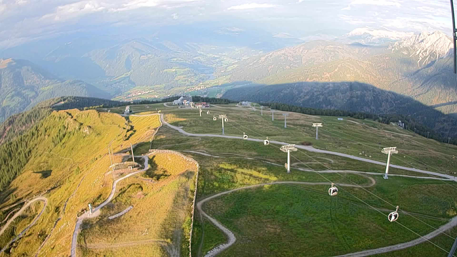 Sommet du Kronplatz | vue sur Valdaora – Olang