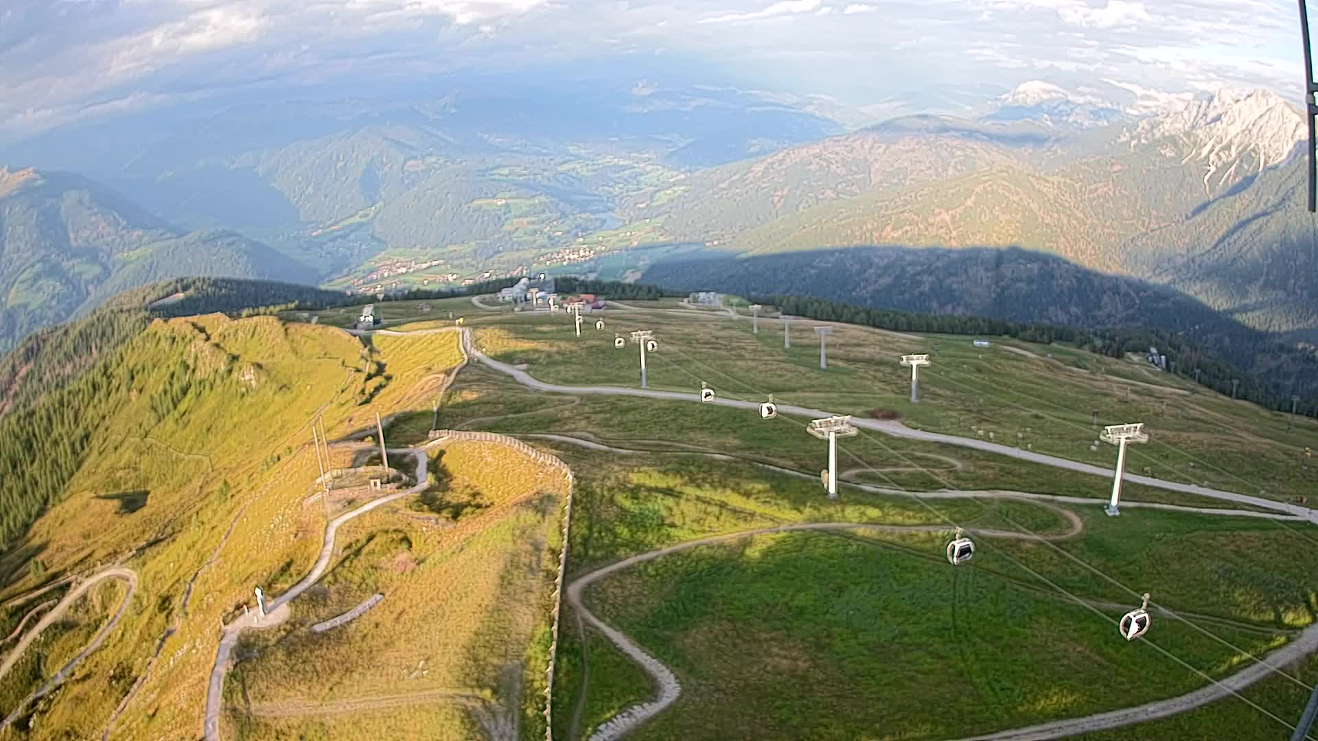 Sommet du Kronplatz | vue sur Valdaora – Olang