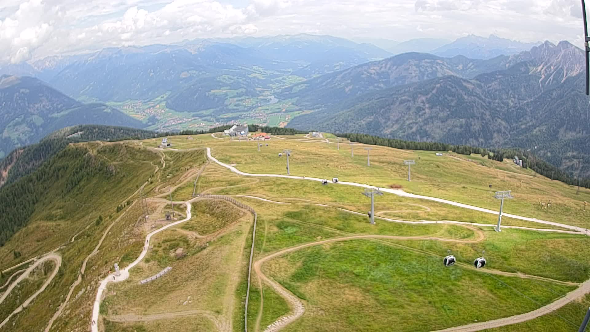 Kronplatz vrh | pogled na Valdaora – Olang