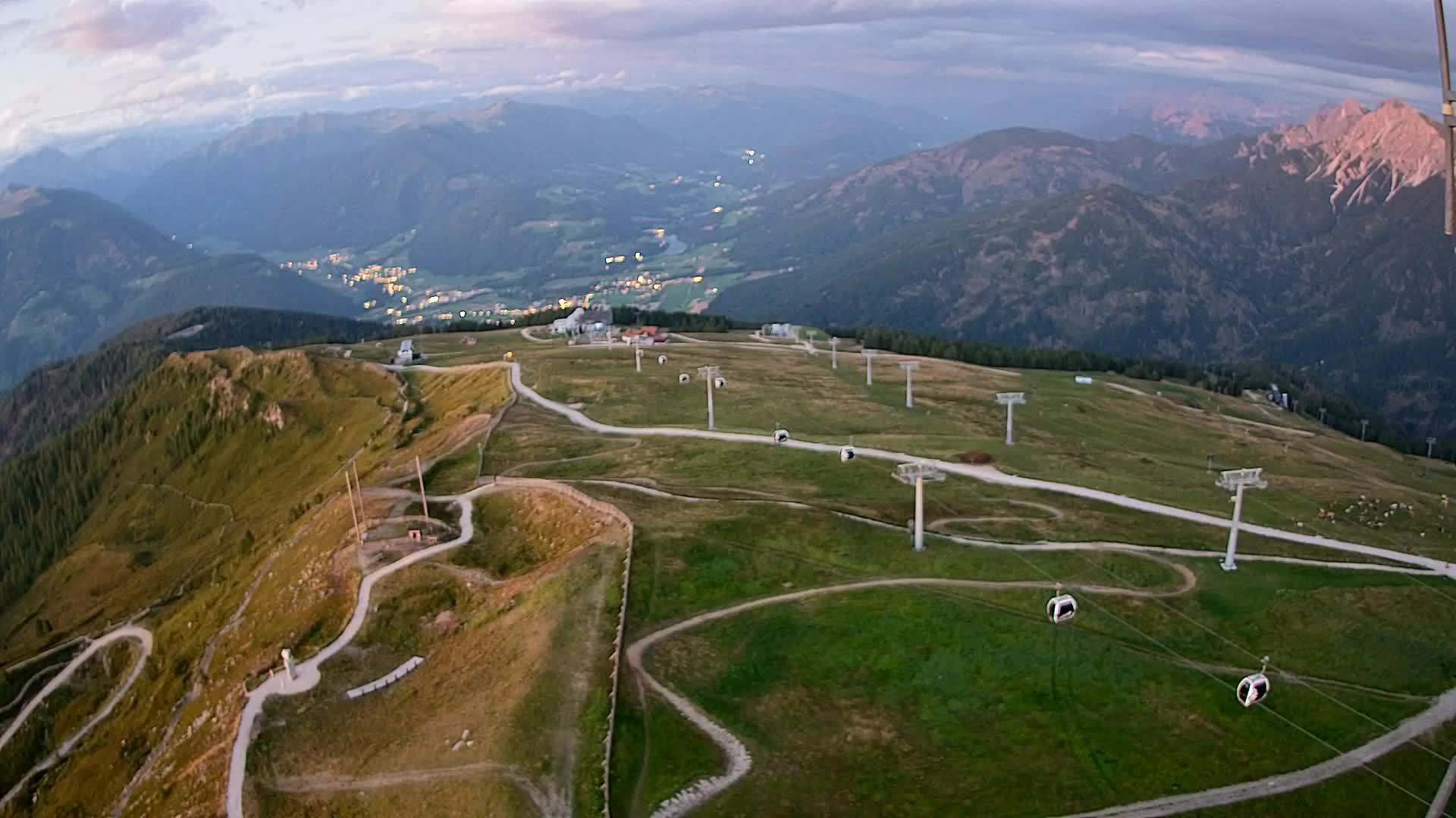 Kronplatz vrh | pogled na Valdaora – Olang