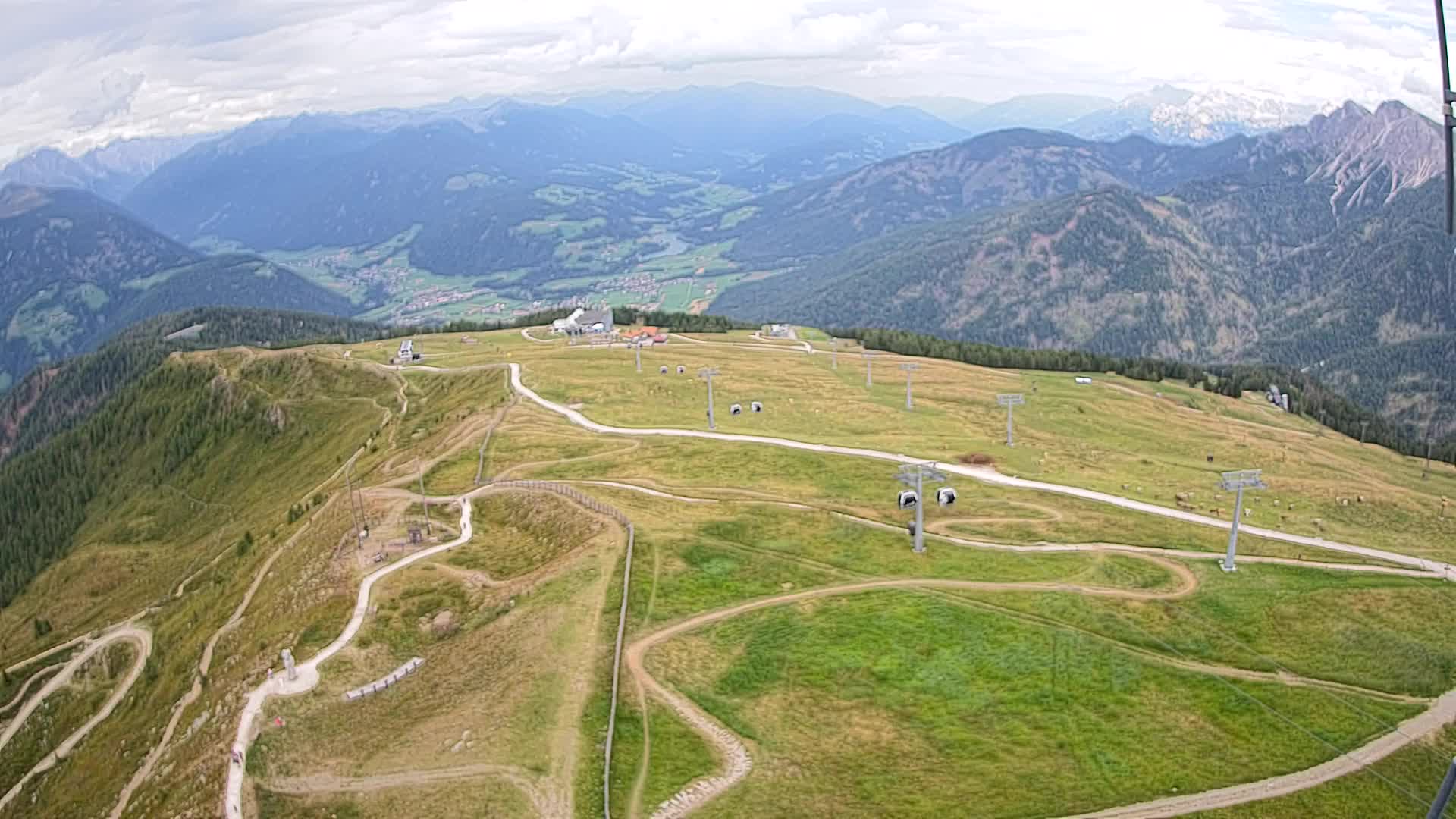 Kronplatz vrh | pogled na Valdaora – Olang
