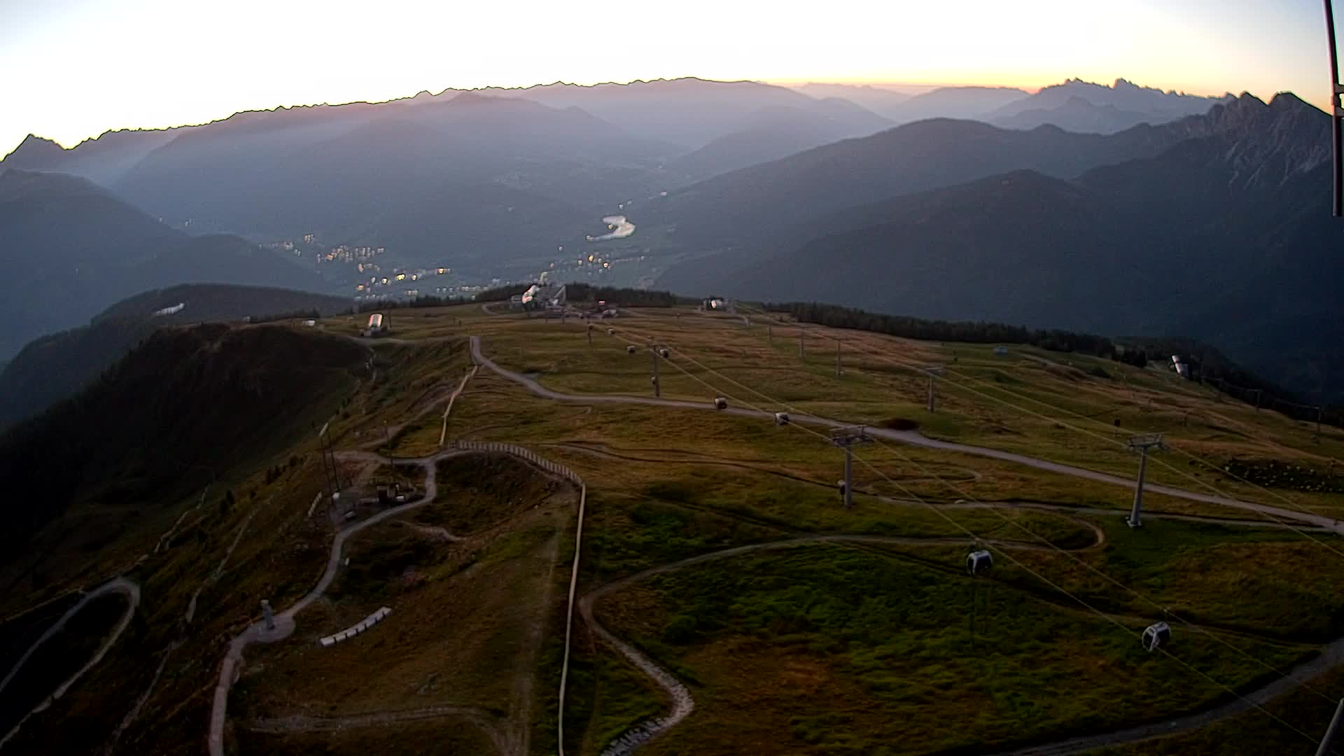 Kronplatz-Gipfel | Blick nach Olang – Valdaora