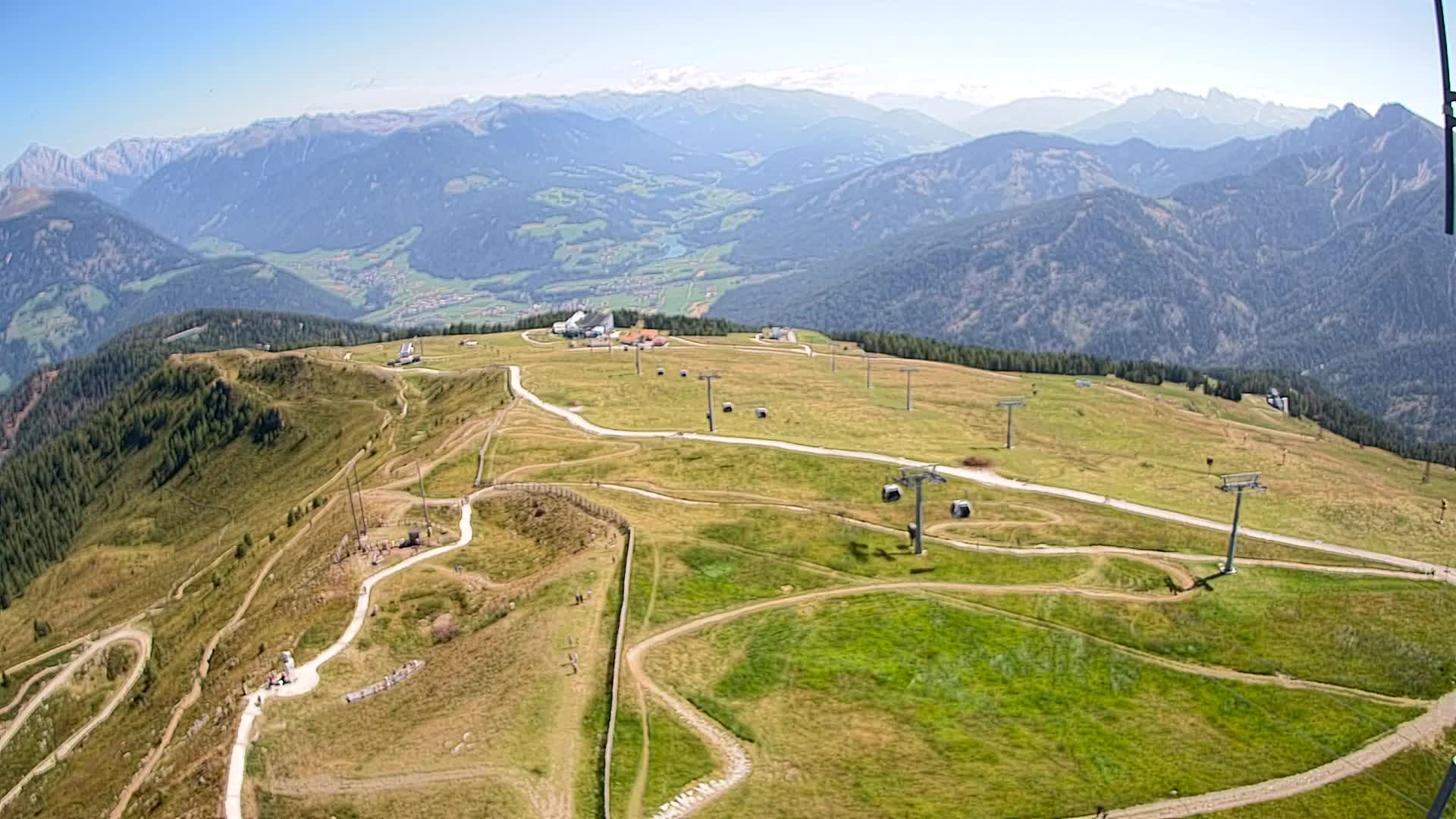 Sommet du Kronplatz | vue sur Valdaora – Olang