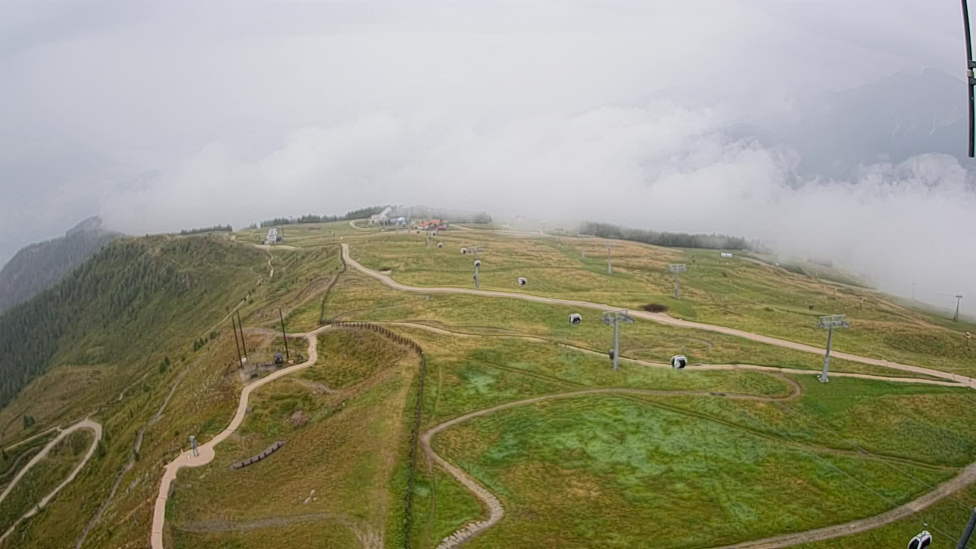 Kronplatz-Gipfel | Blick nach Olang – Valdaora