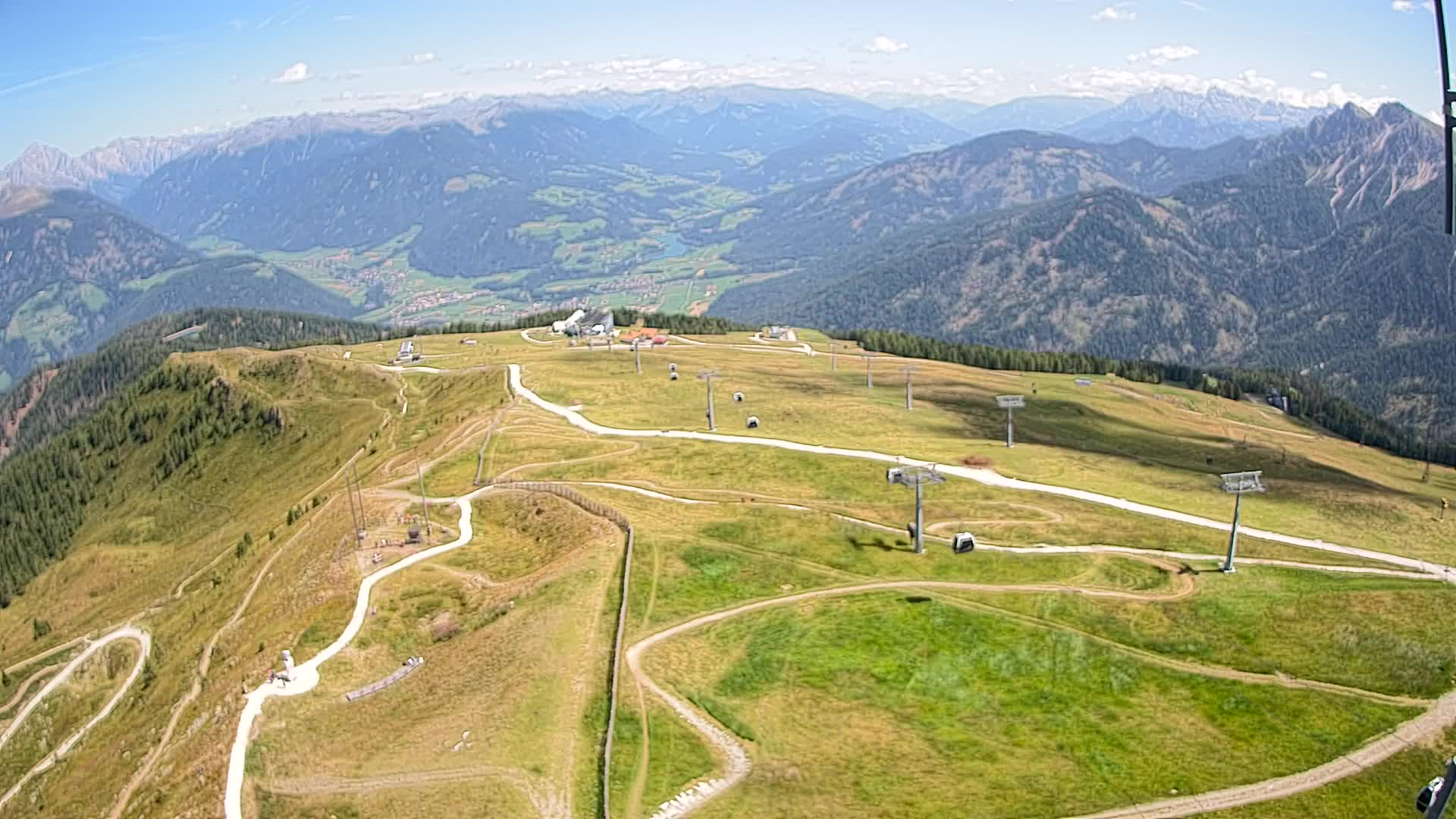 Sommet du Kronplatz | vue sur Valdaora – Olang