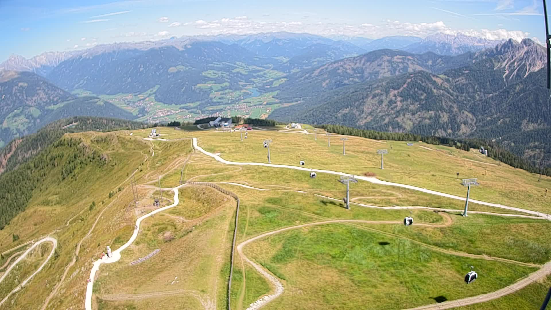 Kronplatz vrh | pogled na Valdaora – Olang