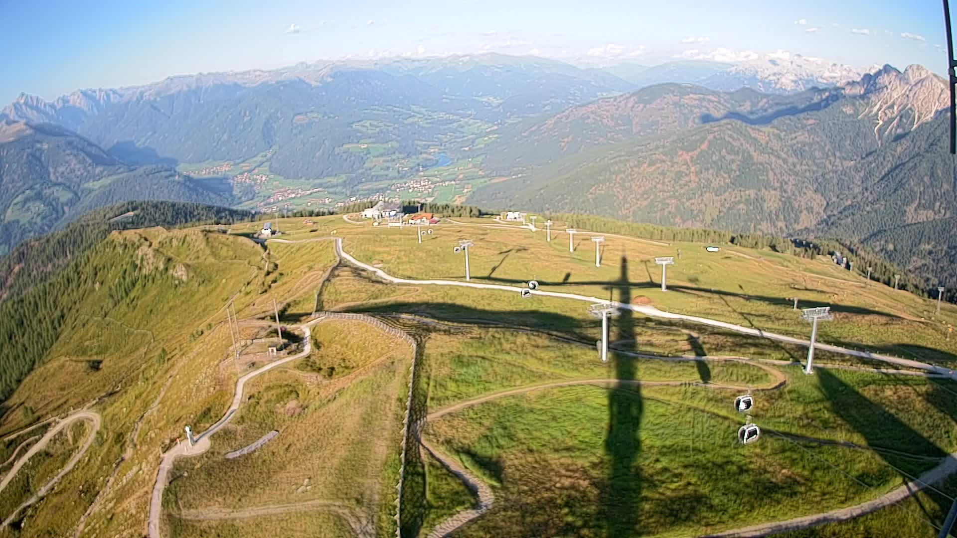 Sommet du Kronplatz | vue sur Valdaora – Olang