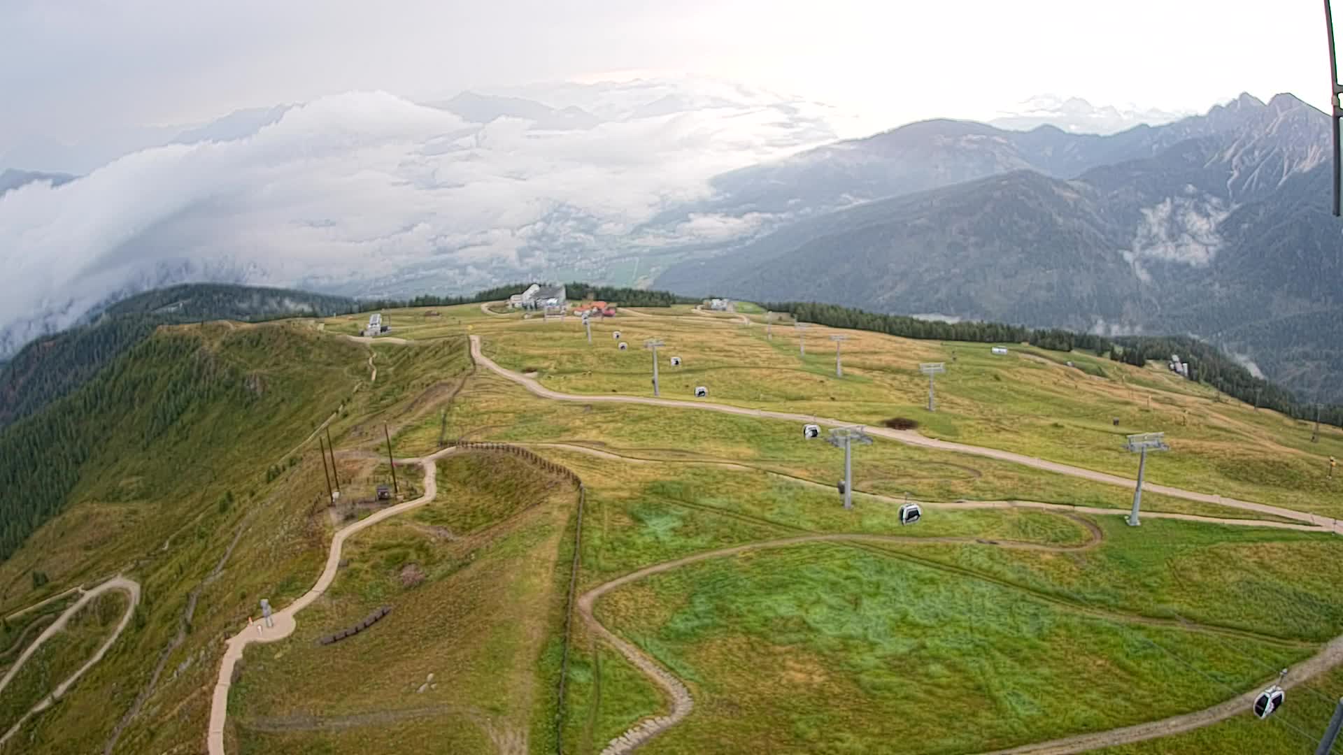 Sommet du Kronplatz | vue sur Valdaora – Olang