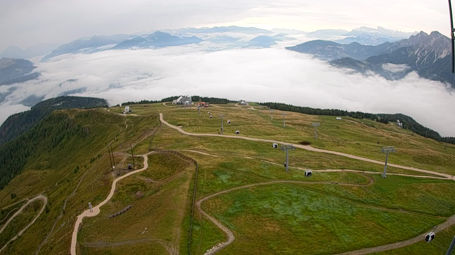 Sommet du Kronplatz | vue sur Valdaora – Olang