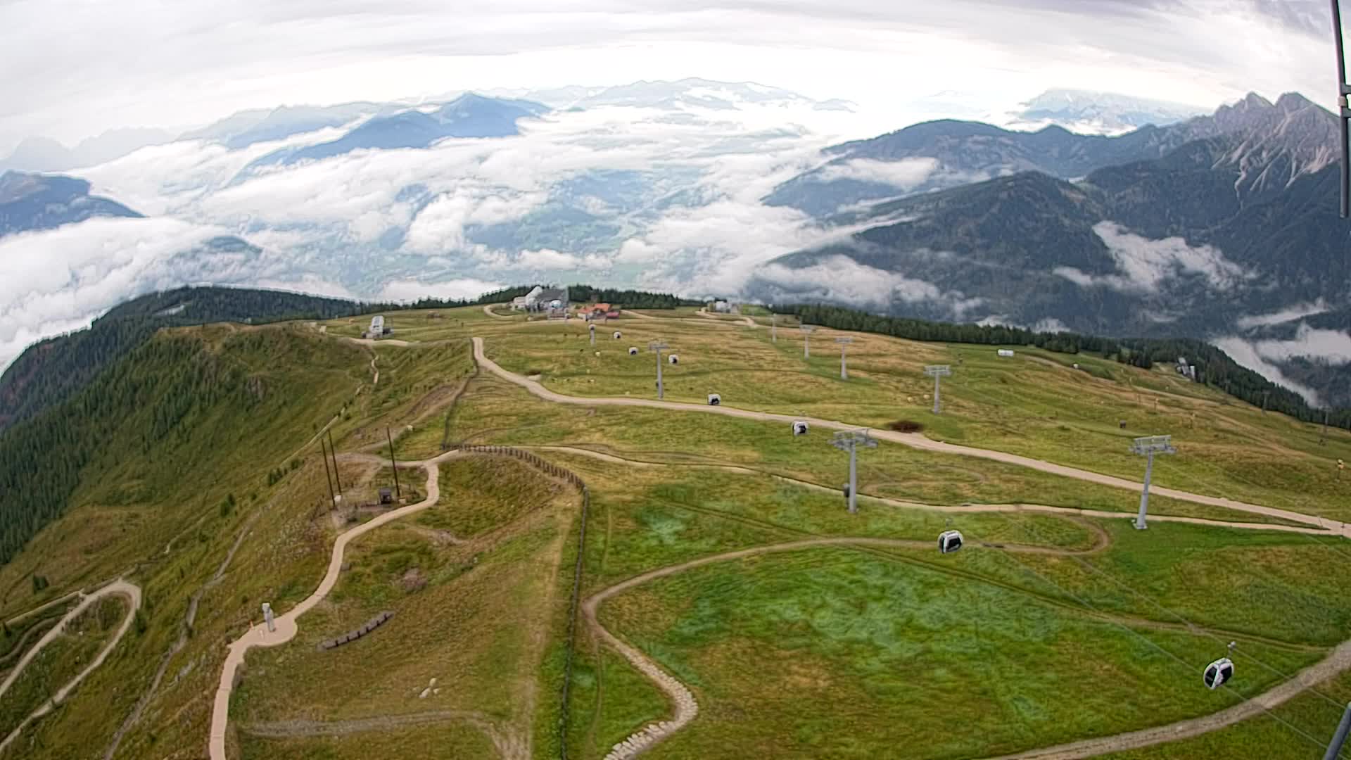 Kronplatz vrh | pogled na Valdaoro – Olang