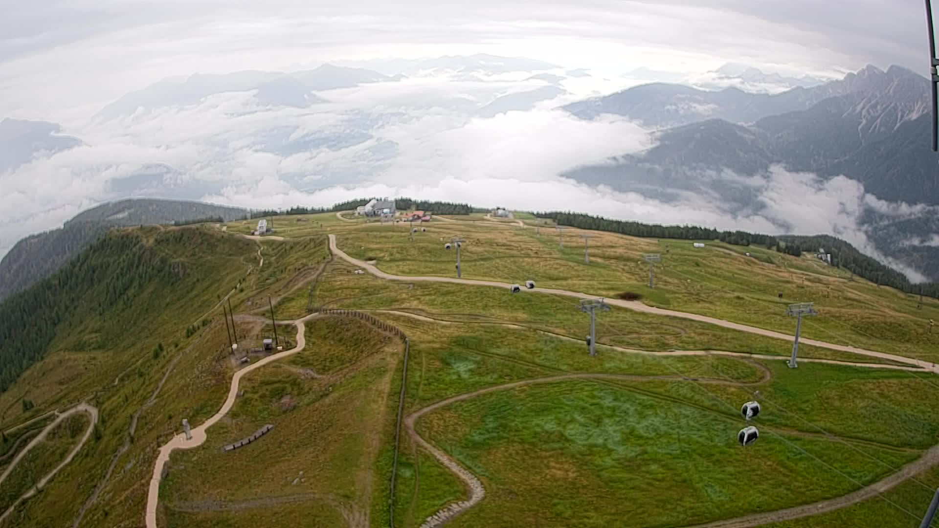 Sommet du Kronplatz | vue sur Valdaora – Olang