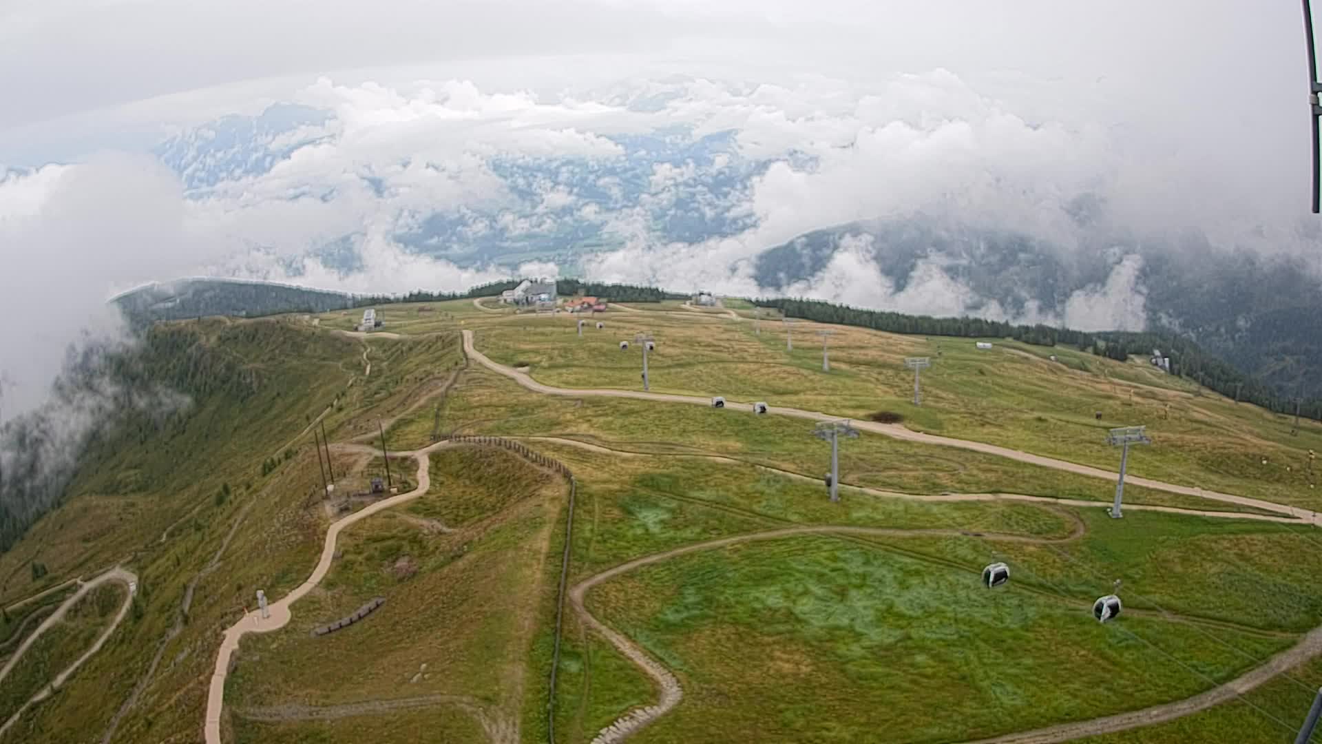 Kronplatz vrh | pogled na Valdaora – Olang