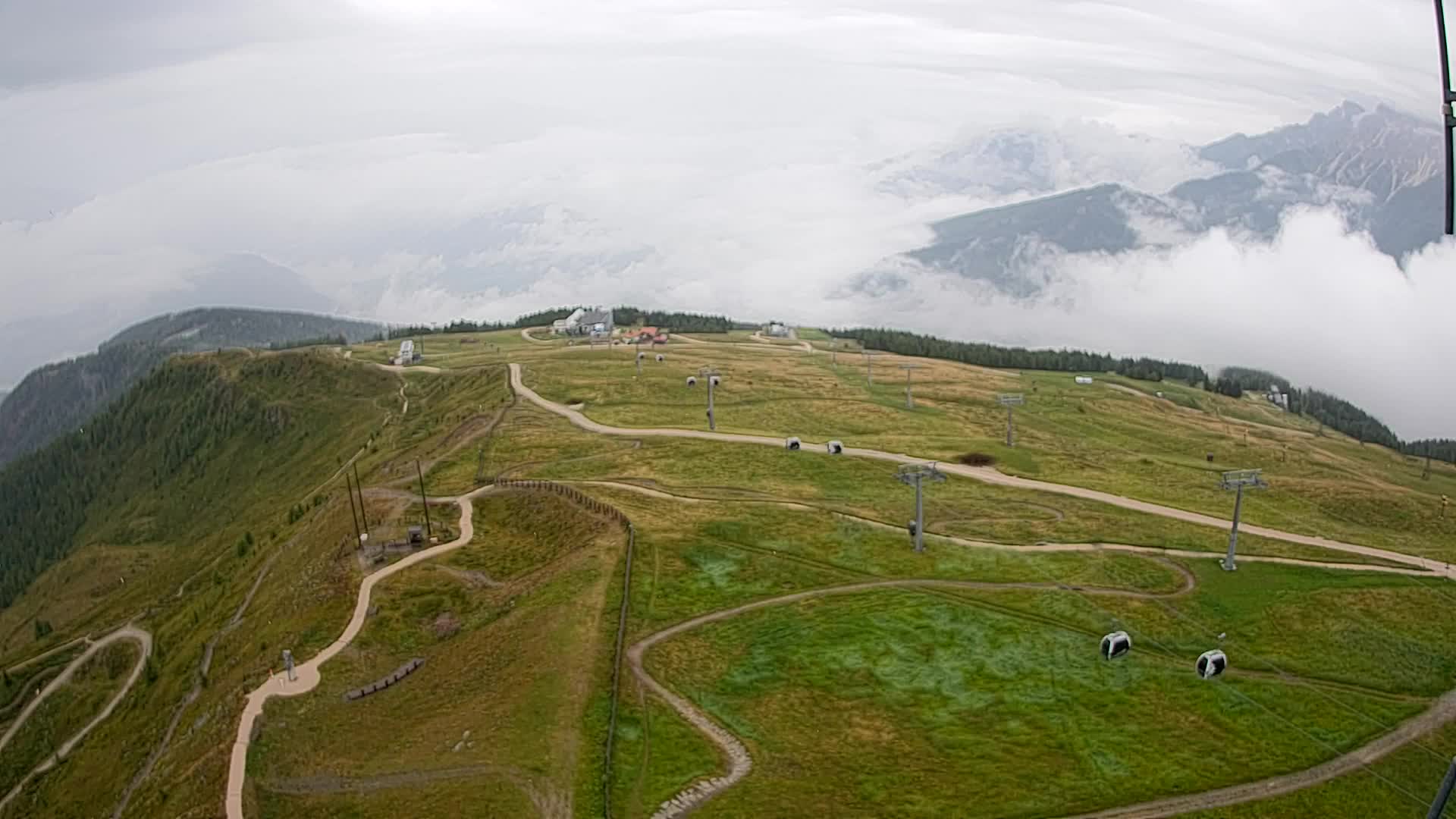 Kronplatz vrh | pogled na Valdaora – Olang