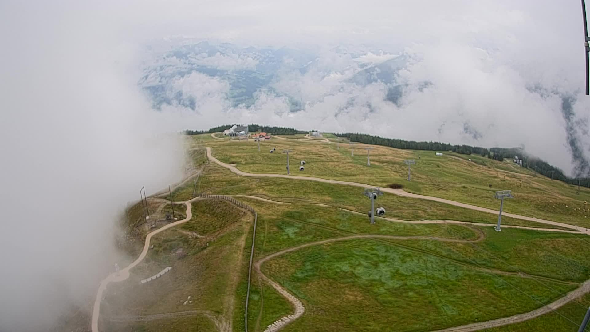 Sommet du Kronplatz | vue sur Valdaora – Olang