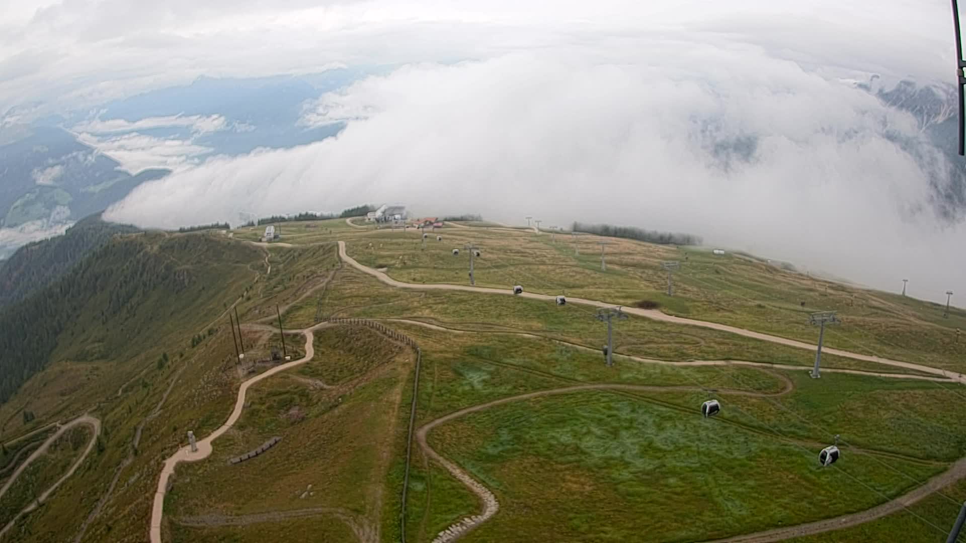 Sommet du Kronplatz | vue sur Valdaora – Olang