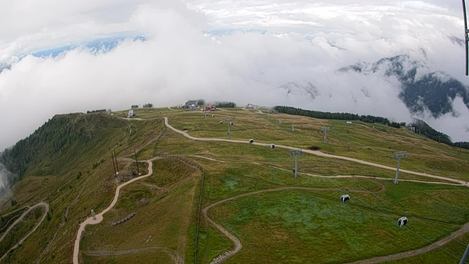 Kronplatz vrh | pogled na Valdaora – Olang