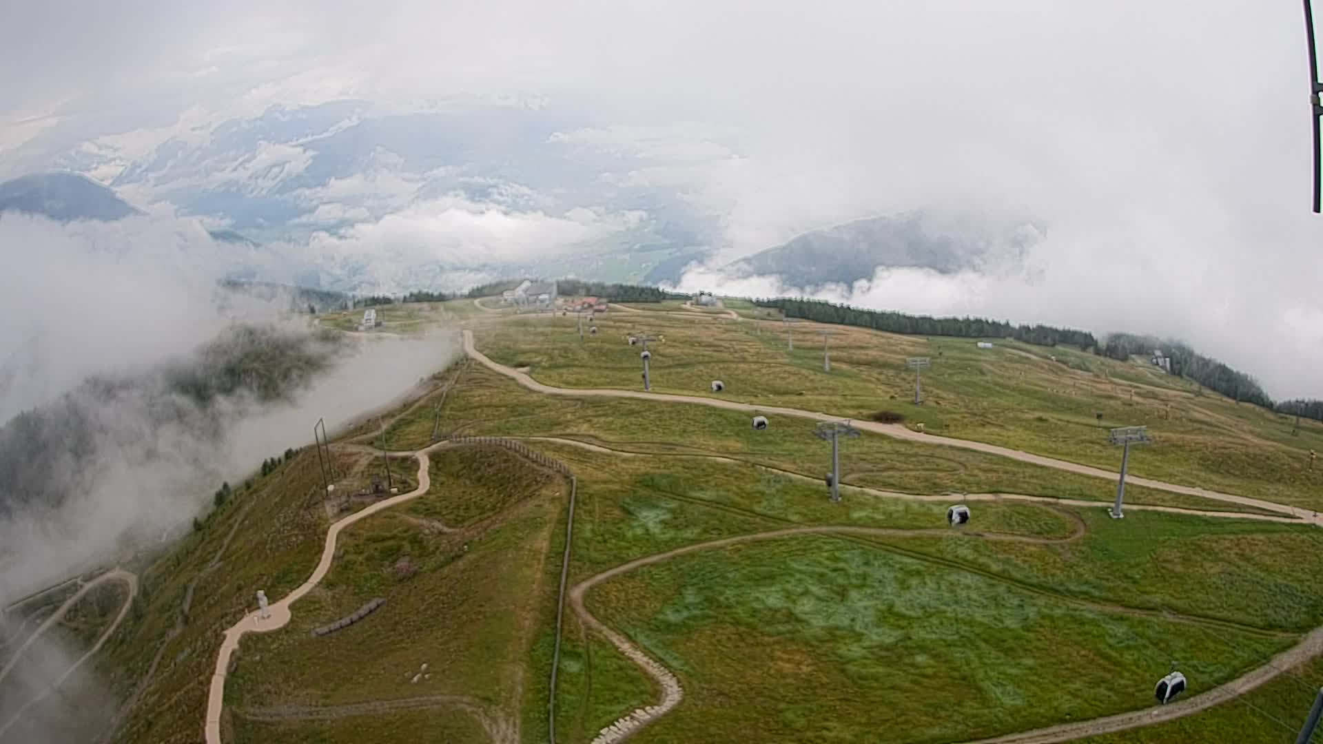 Sommet du Kronplatz | vue sur Valdaora – Olang
