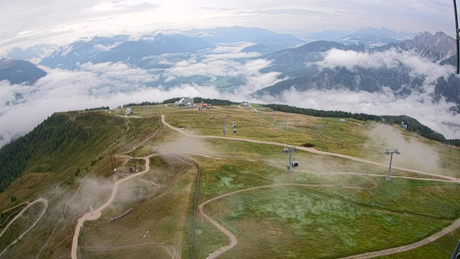 Kronplatz vrh | pogled na Valdaora – Olang
