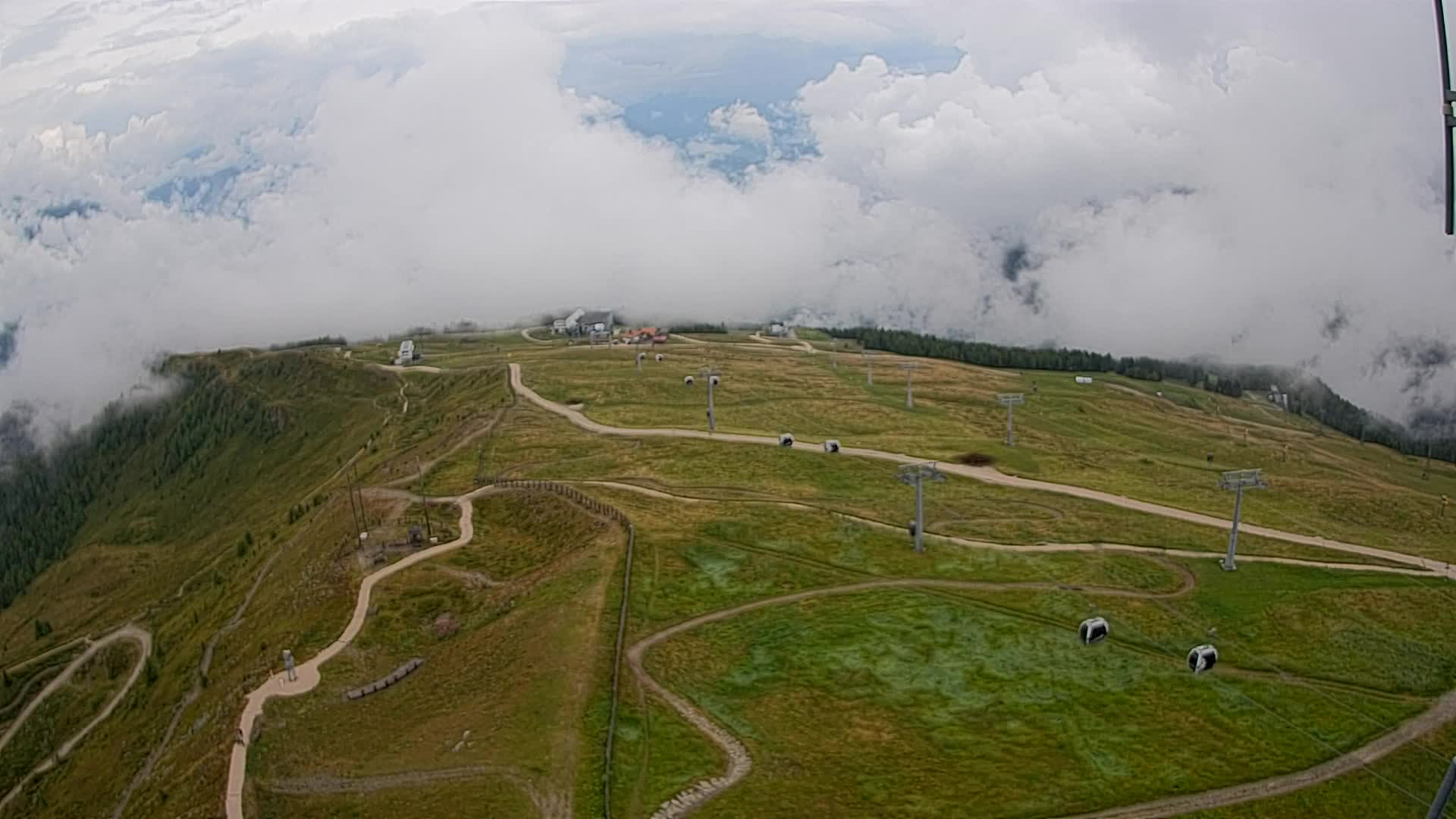 Kronplatz vrh | pogled na Valdaora – Olang