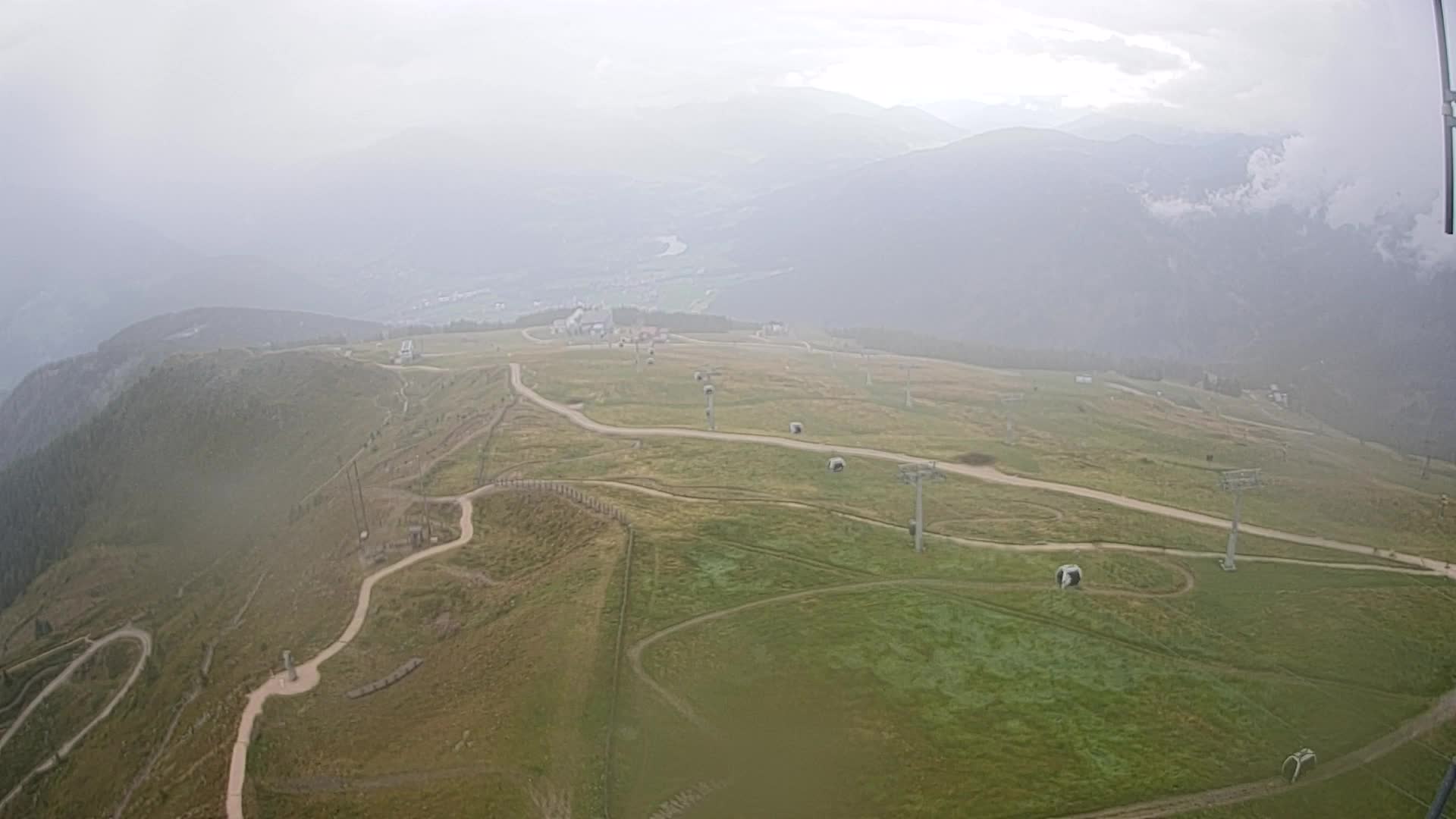Kronplatz-Gipfel | Blick nach Olang – Valdaora