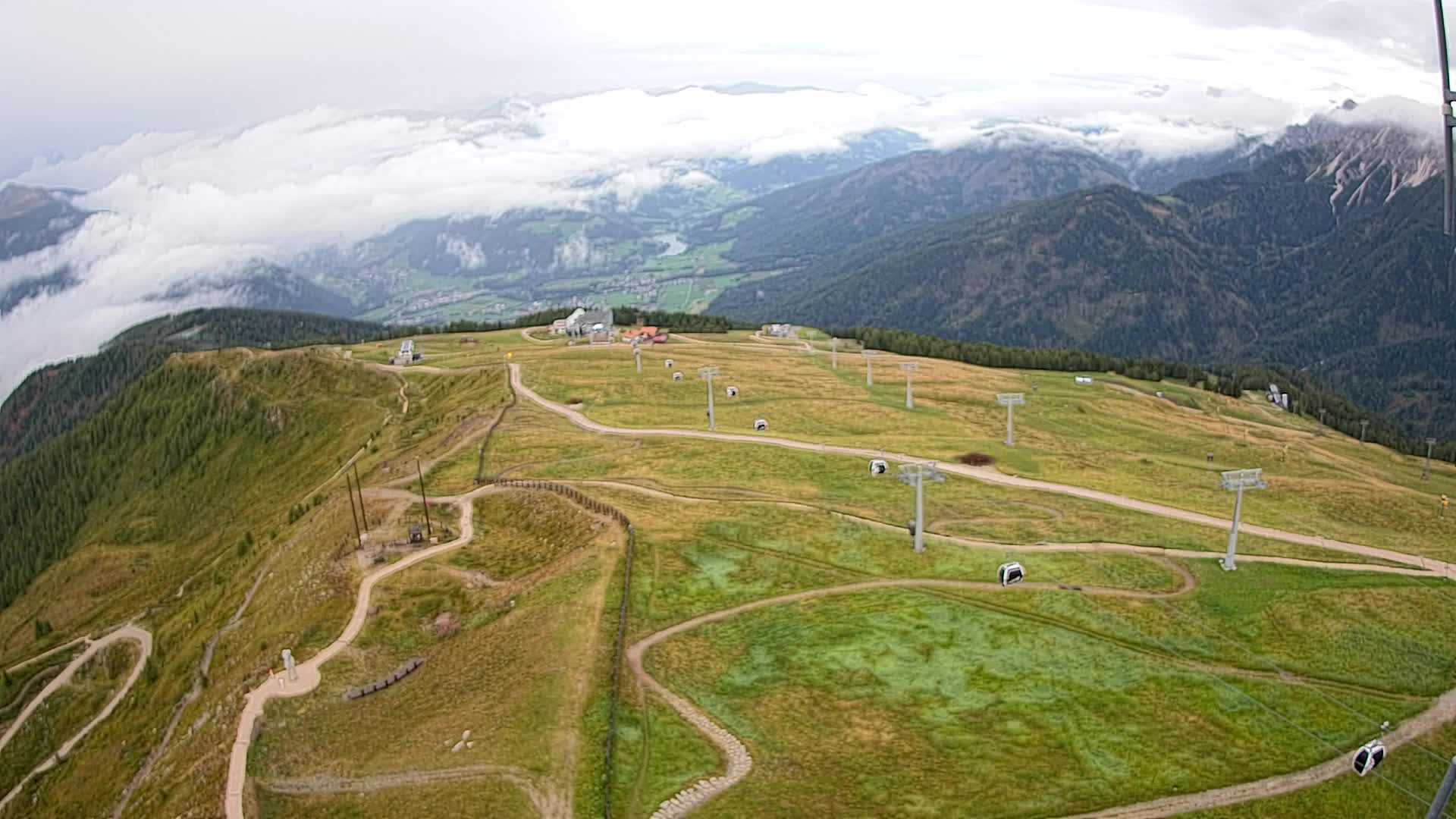Kronplatz vrh | pogled na Valdaoro – Olang
