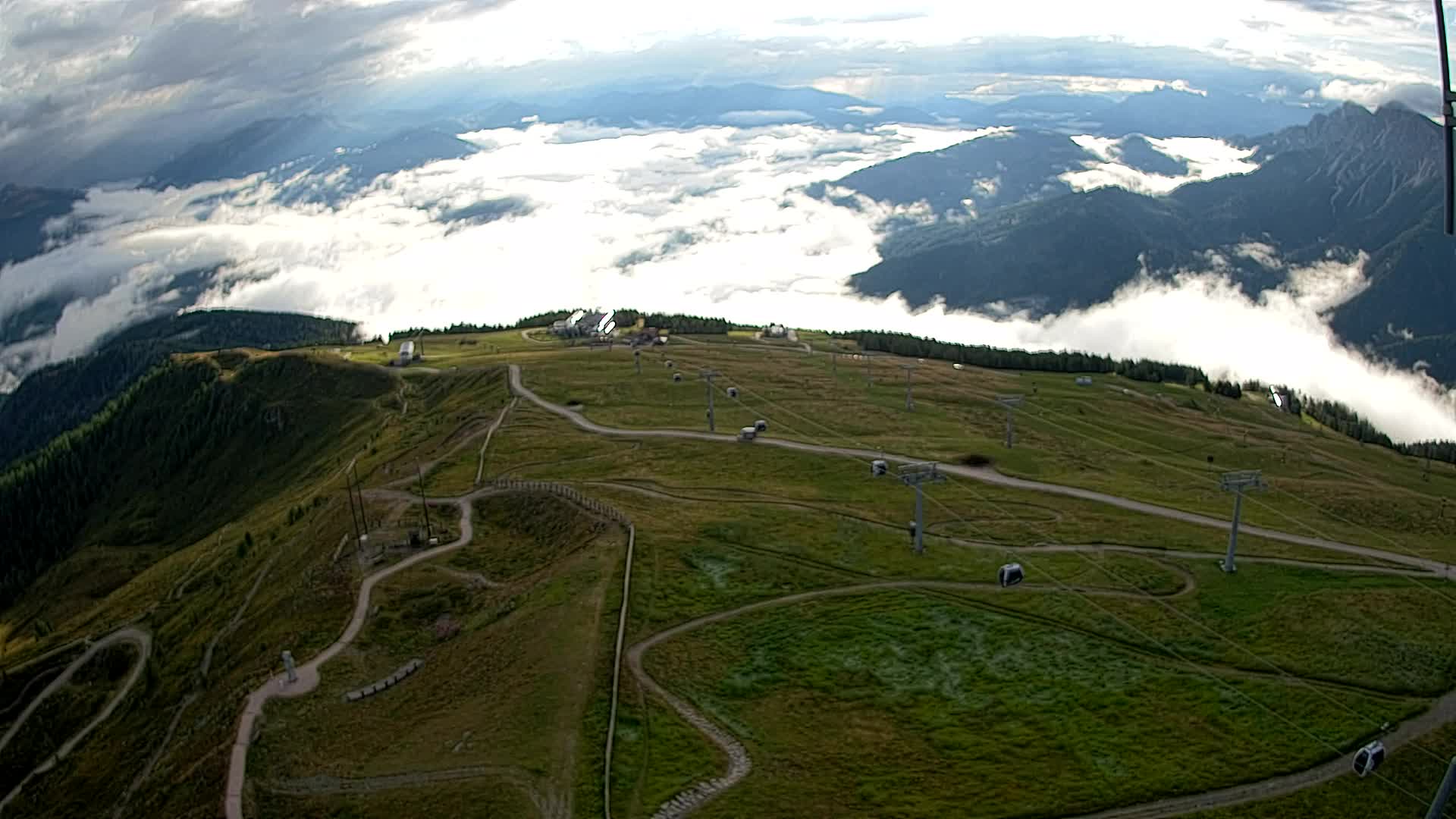 Sommet du Kronplatz | vue sur Valdaora – Olang