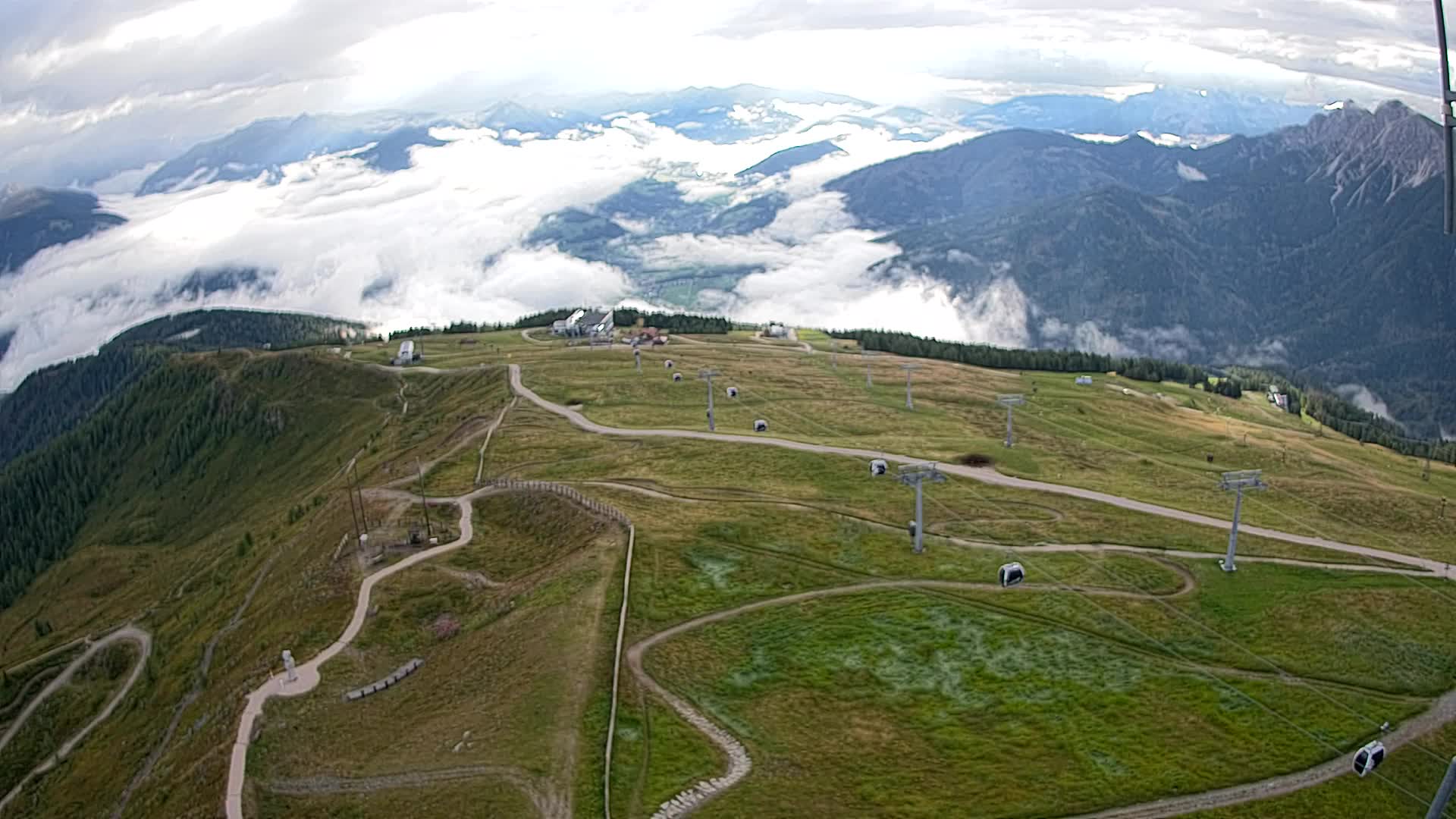 Kronplatz vrh | pogled na Valdaoro – Olang