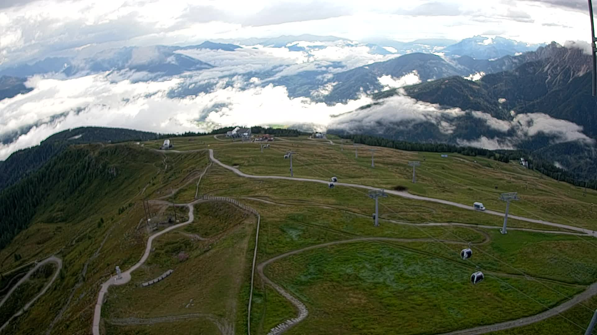 Sommet du Kronplatz | vue sur Valdaora – Olang