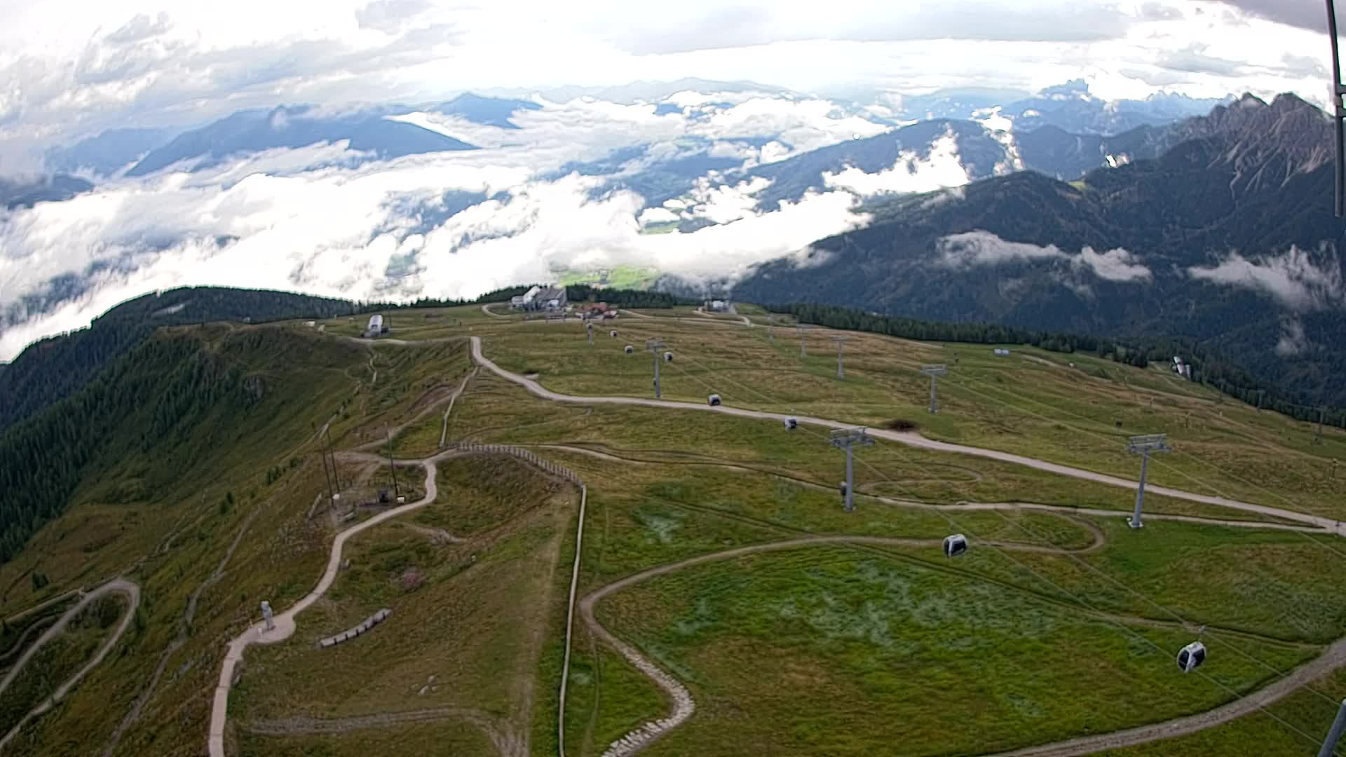Kronplatz vrh | pogled na Valdaoro – Olang