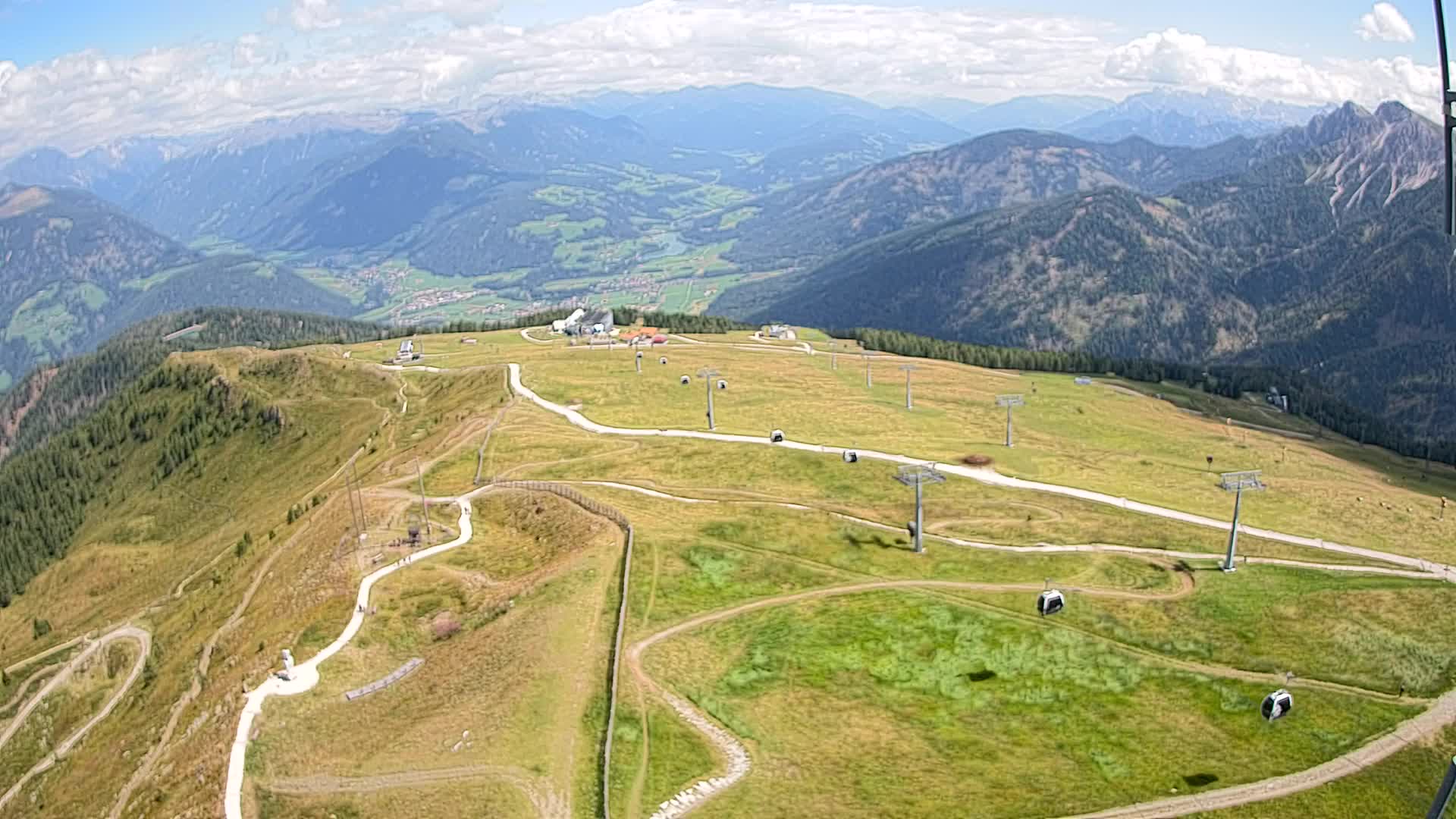 Kronplatz vrh | pogled na Valdaora – Olang