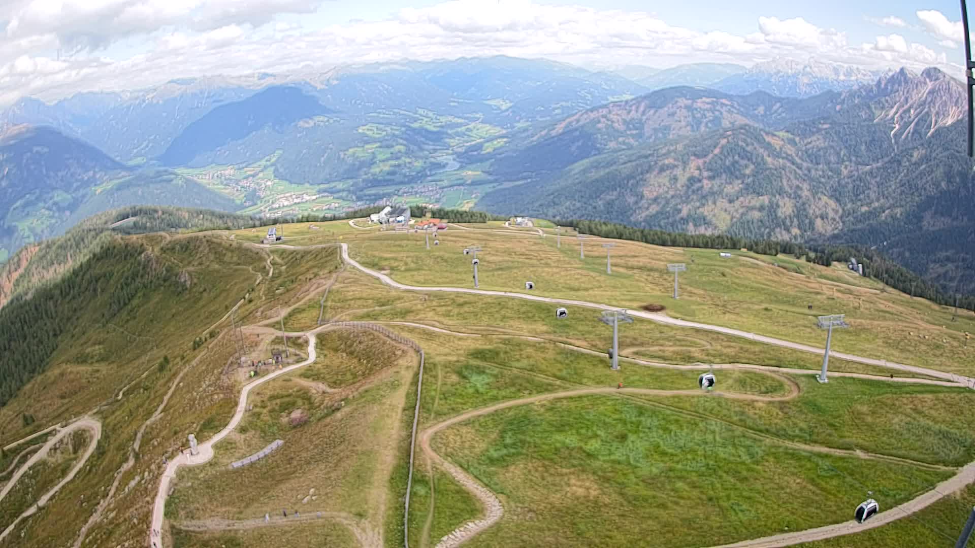 Sommet du Kronplatz | vue sur Valdaora – Olang