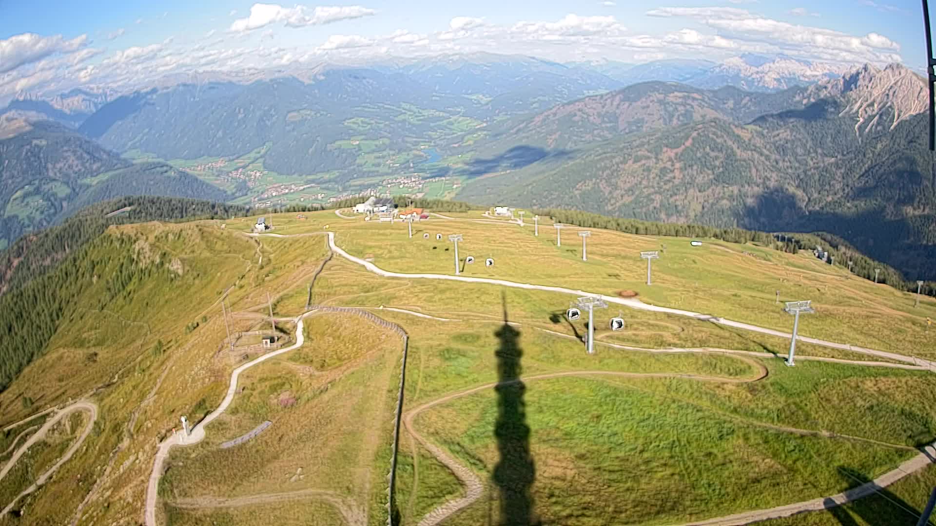 Sommet du Kronplatz | vue sur Valdaora – Olang