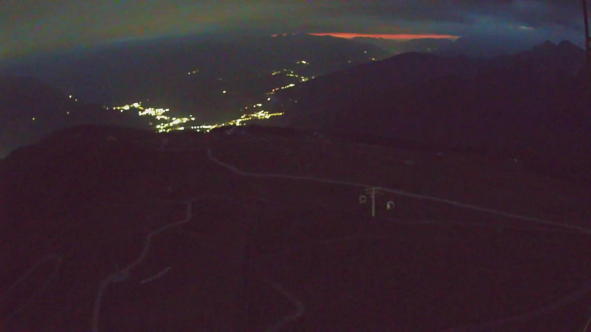 Kronplatz-Gipfel | Blick nach Olang – Valdaora