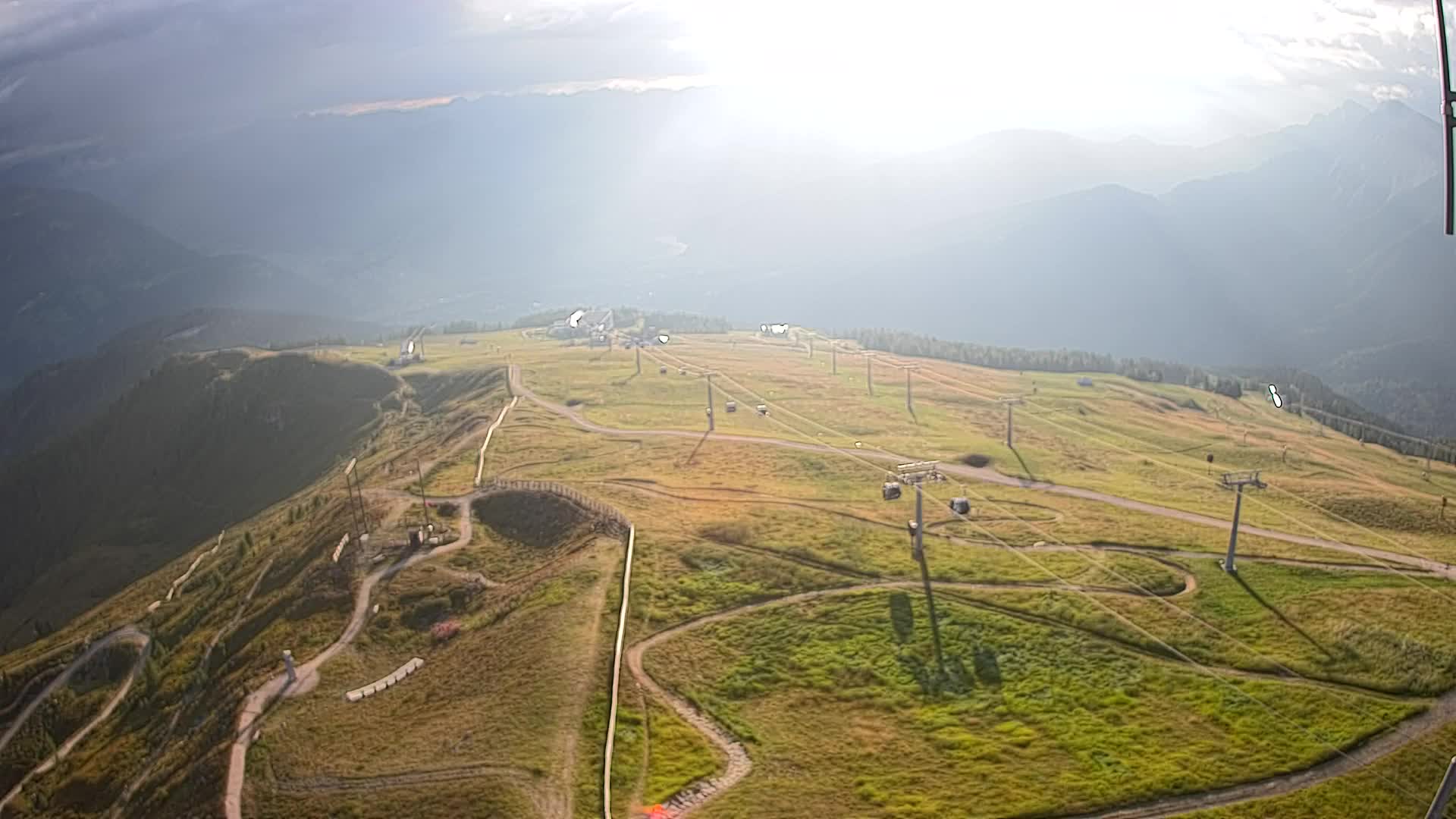 Kronplatz-Gipfel | Blick nach Olang – Valdaora