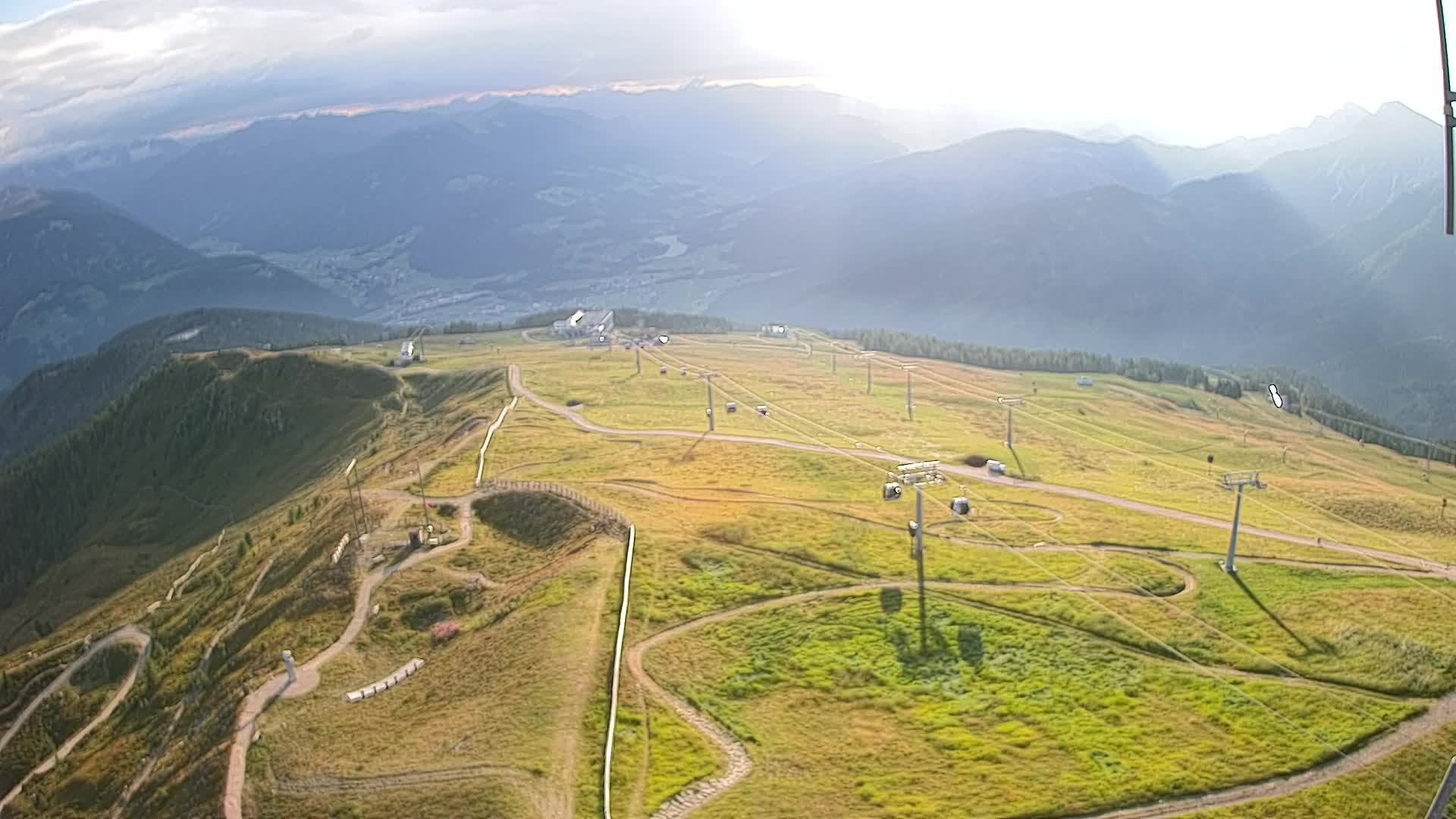 Kronplatz-Gipfel | Blick nach Olang – Valdaora