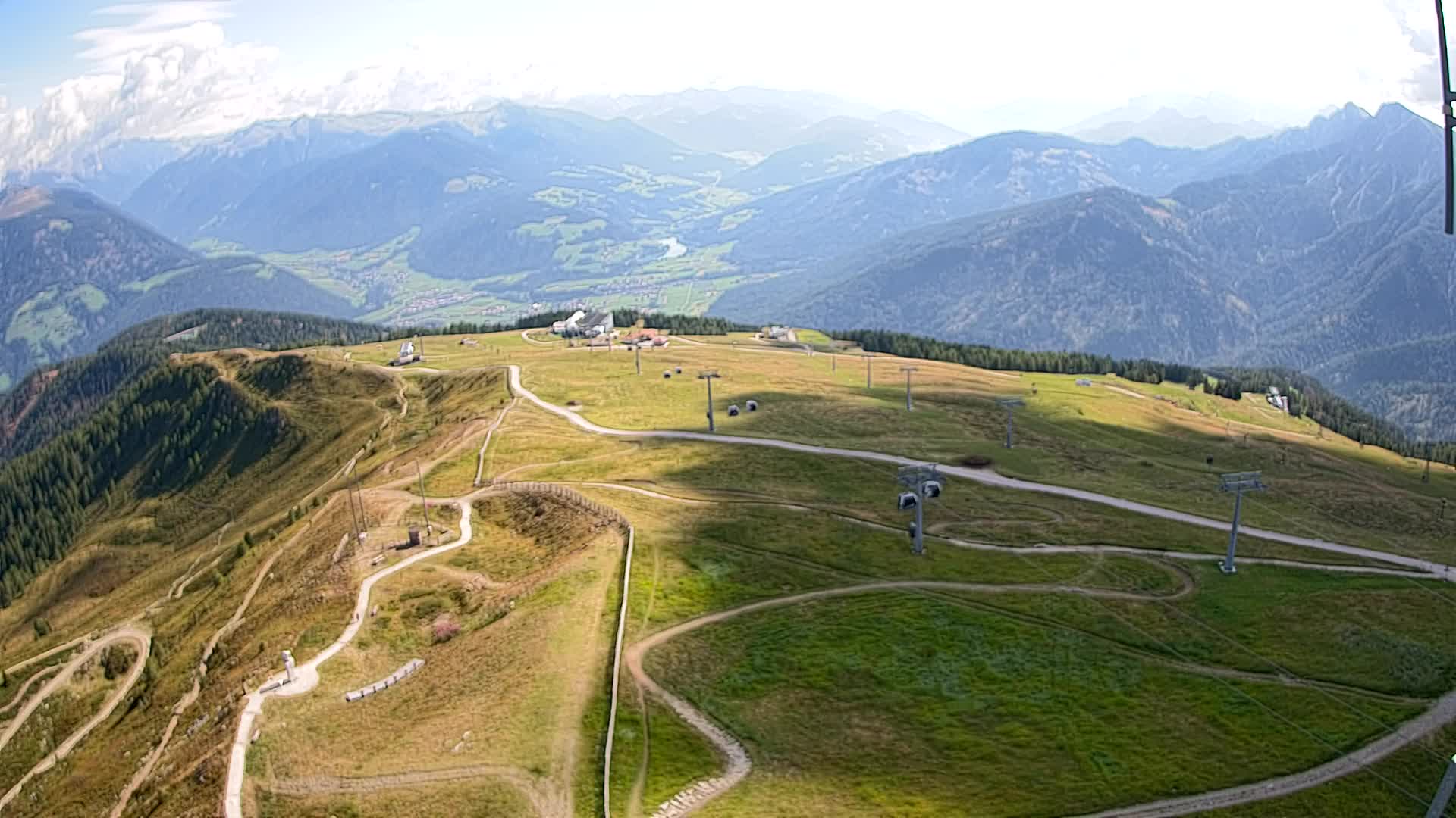 Kronplatz vrh | pogled na Valdaora – Olang