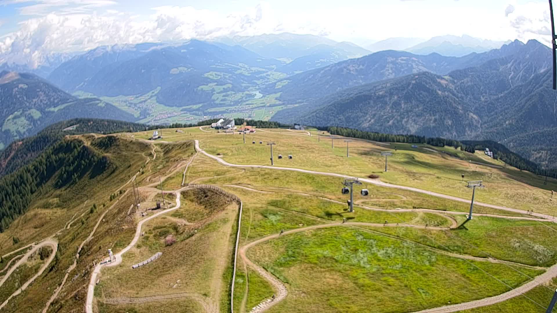Kronplatz vrh | pogled na Valdaora – Olang