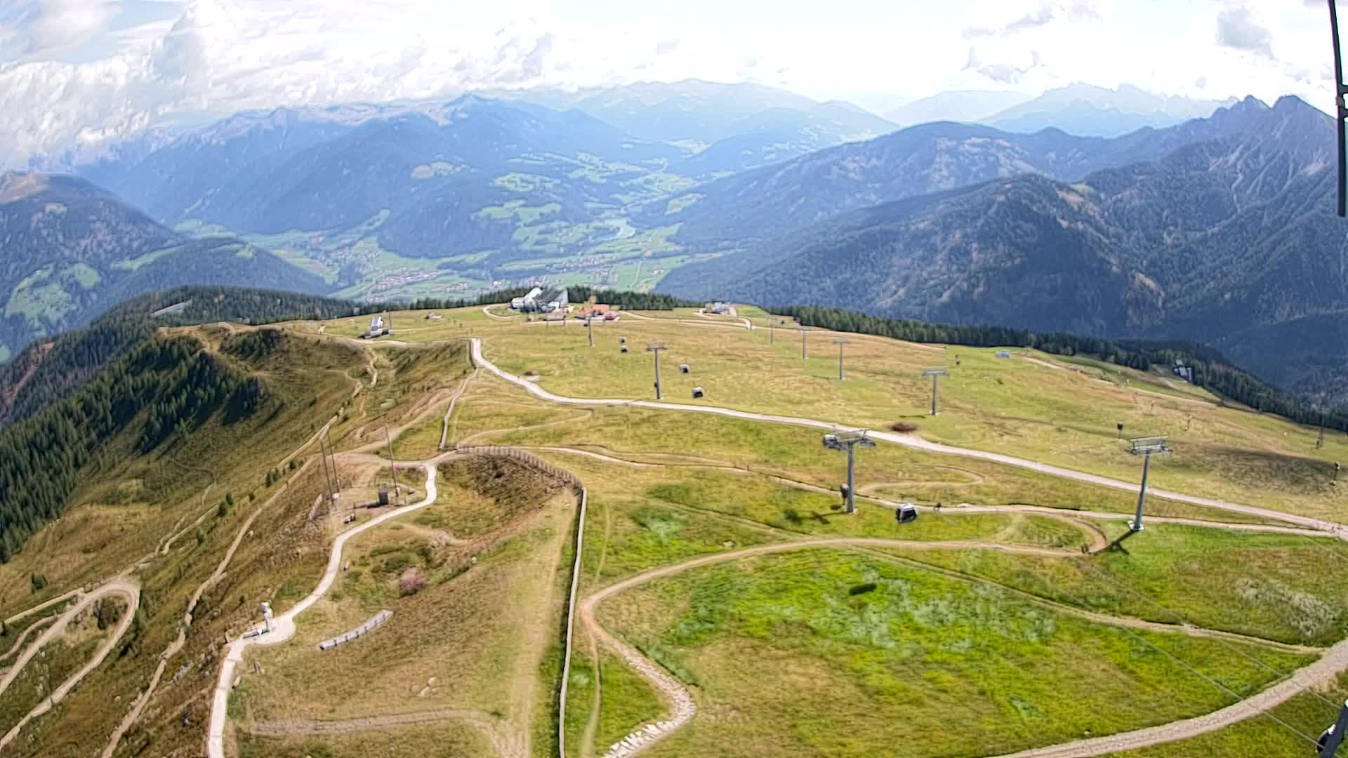 Sommet du Kronplatz | vue sur Valdaora – Olang