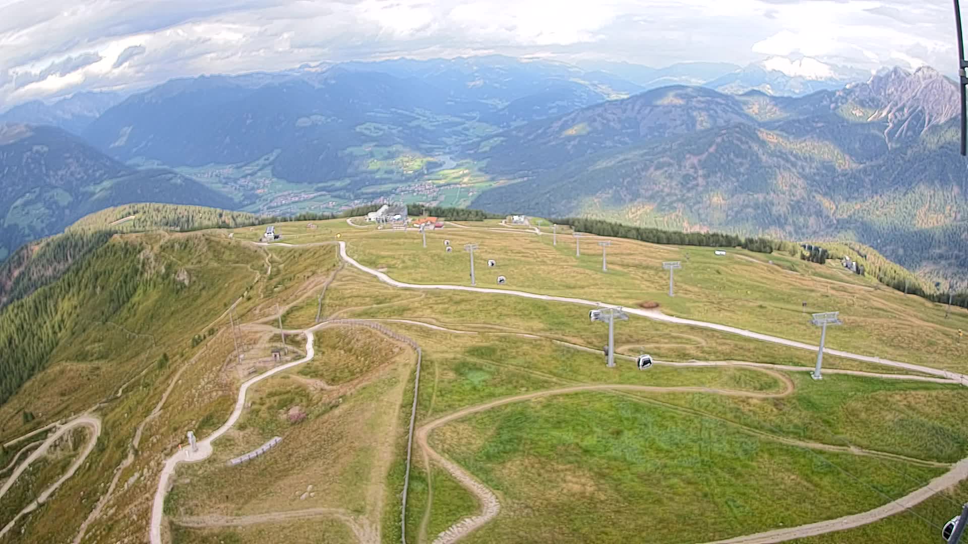 Sommet du Kronplatz | vue sur Valdaora – Olang
