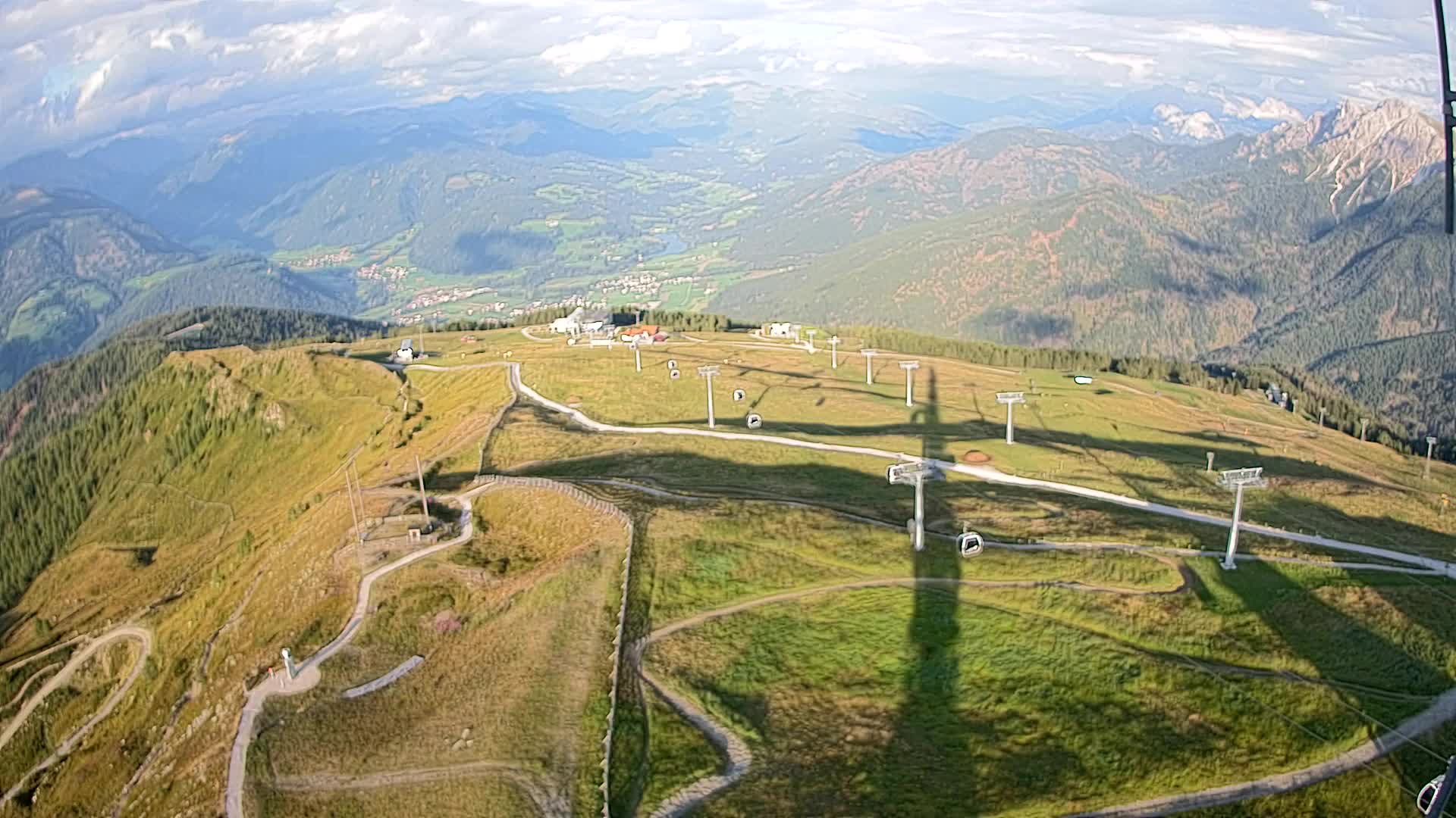 Sommet du Kronplatz | vue sur Valdaora – Olang