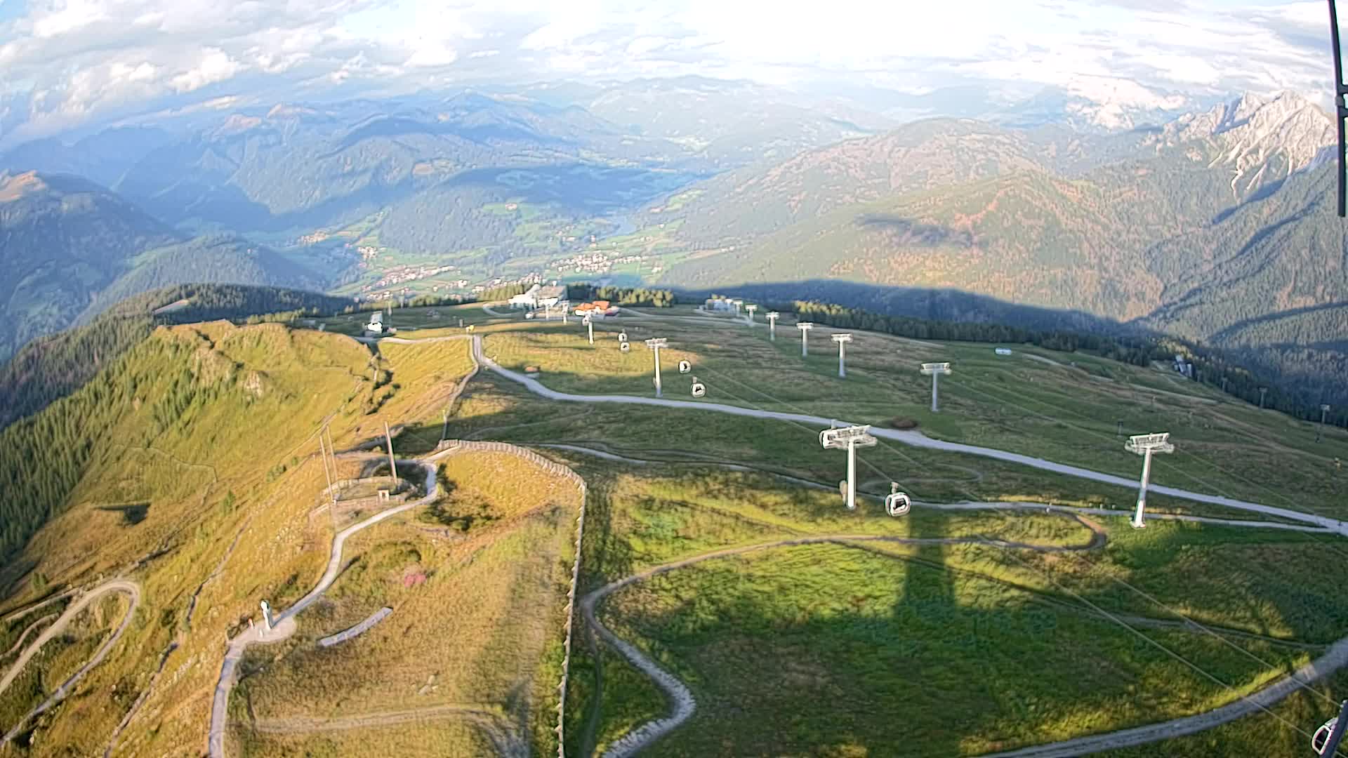Kronplatz vrh | pogled na Valdaora – Olang