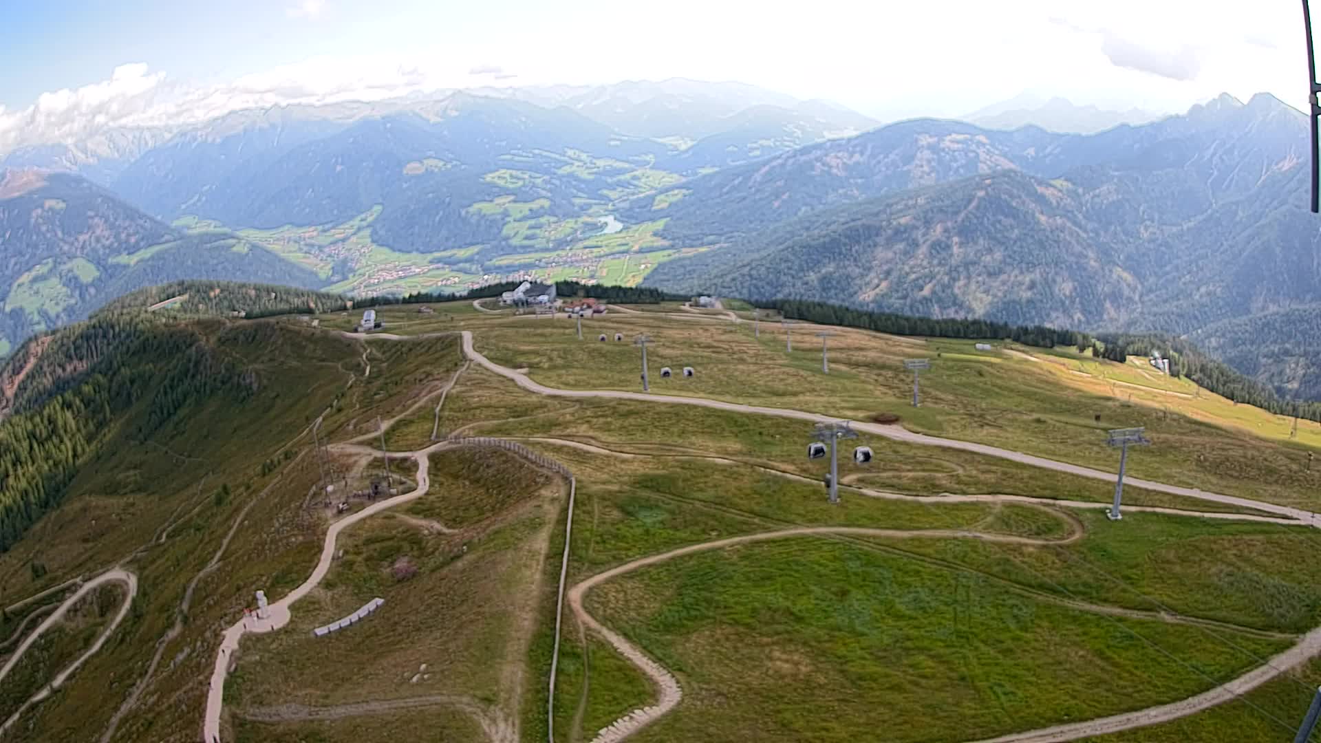 Sommet du Kronplatz | vue sur Valdaora – Olang