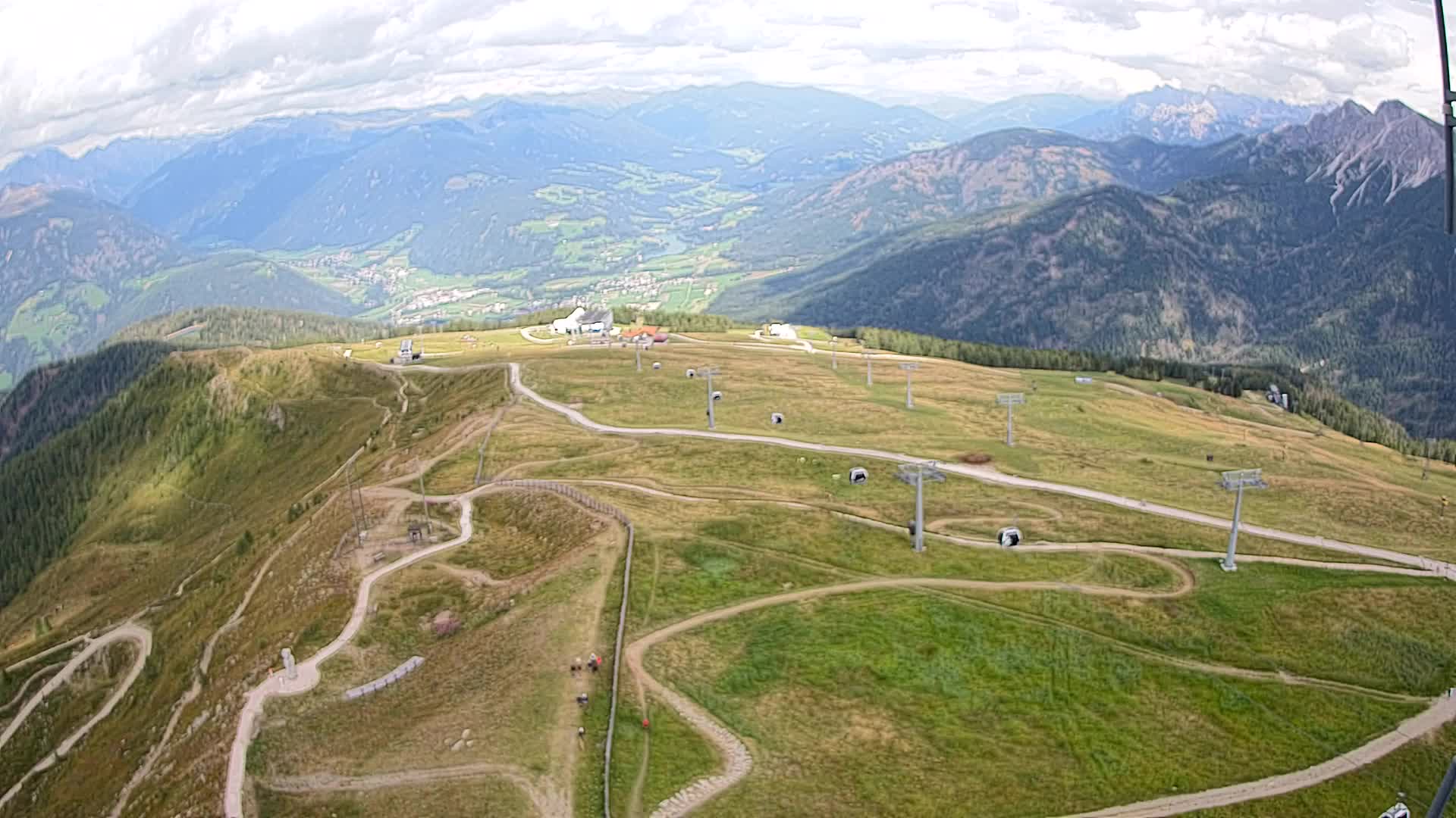 Kronplatz vrh | pogled na Valdaora – Olang
