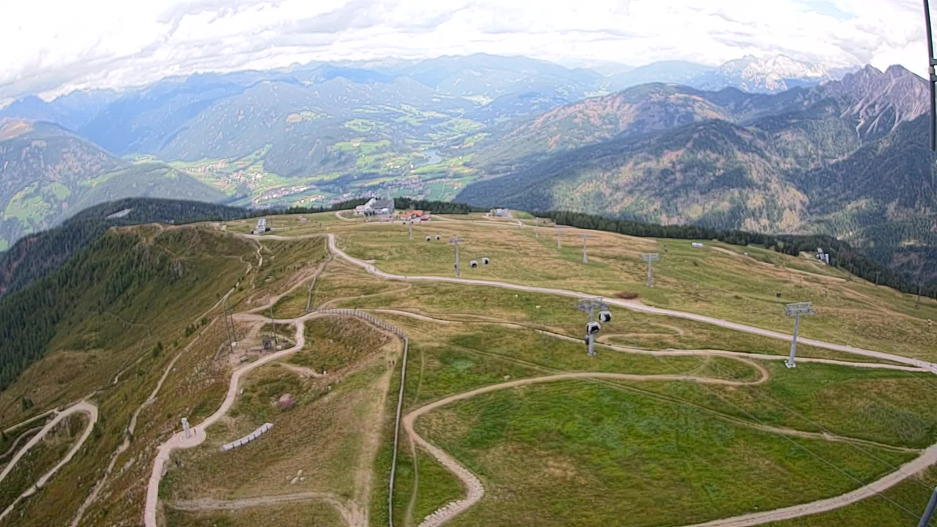 Sommet du Kronplatz | vue sur Valdaora – Olang
